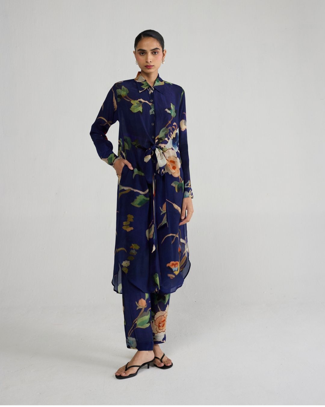 Fuji Wrap Kurta Set