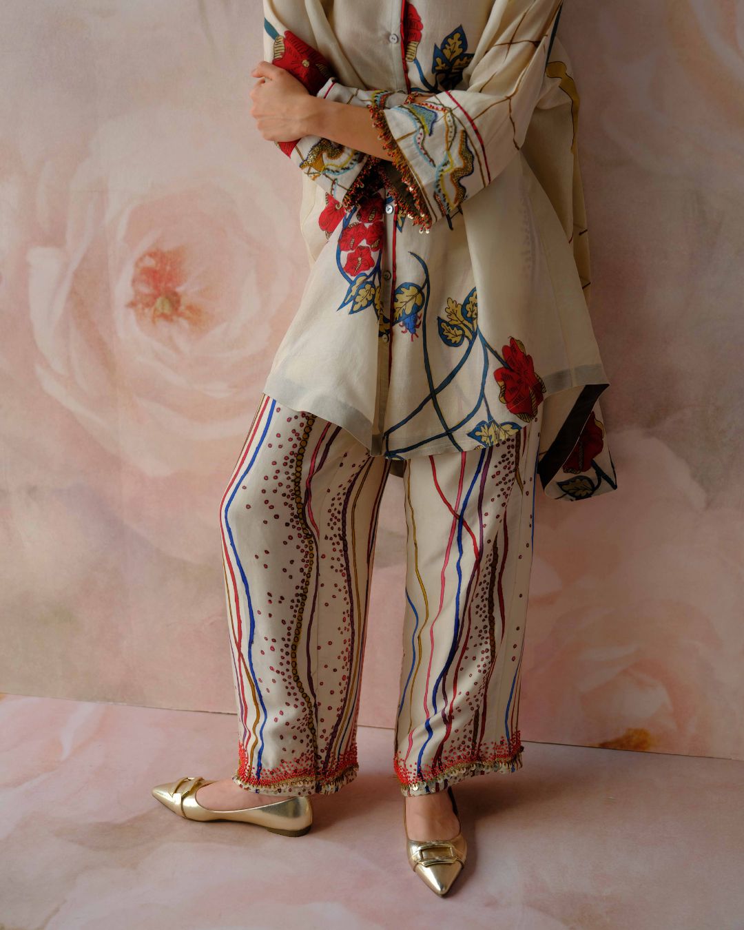 Summer Garden Kurta Set