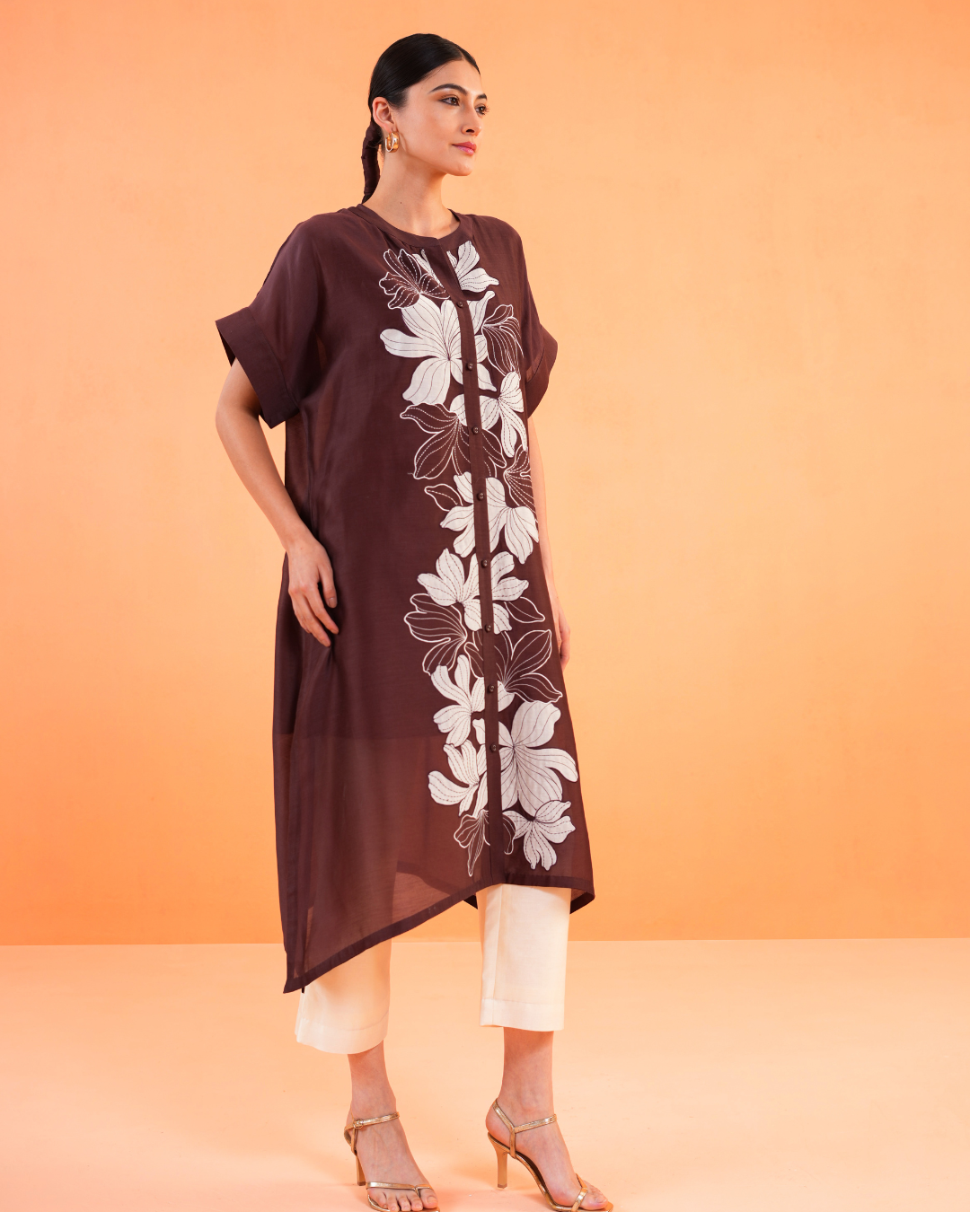 ORIGANI Brown Noir Suit Set