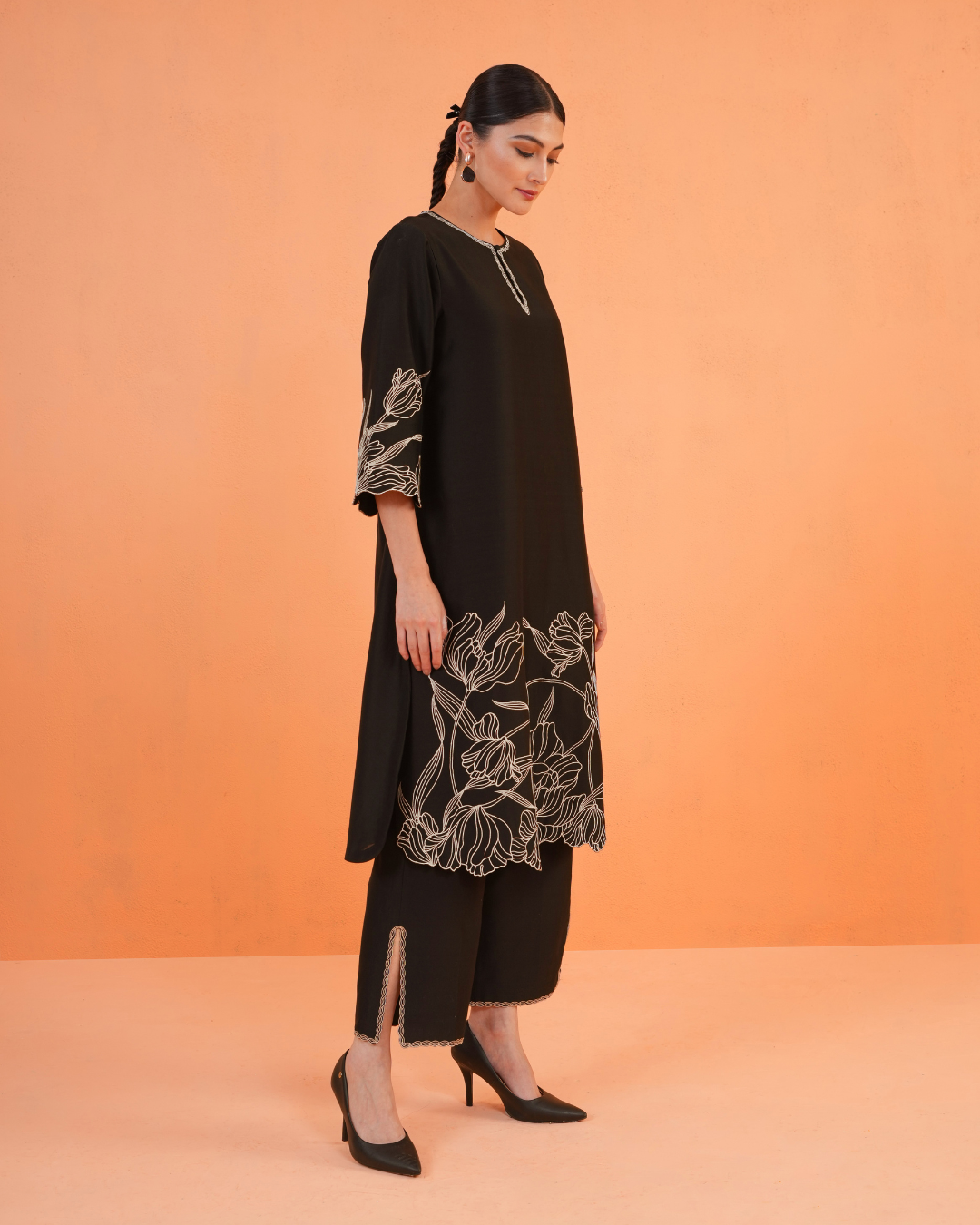 ORIGANI Black Oasis Suit Set