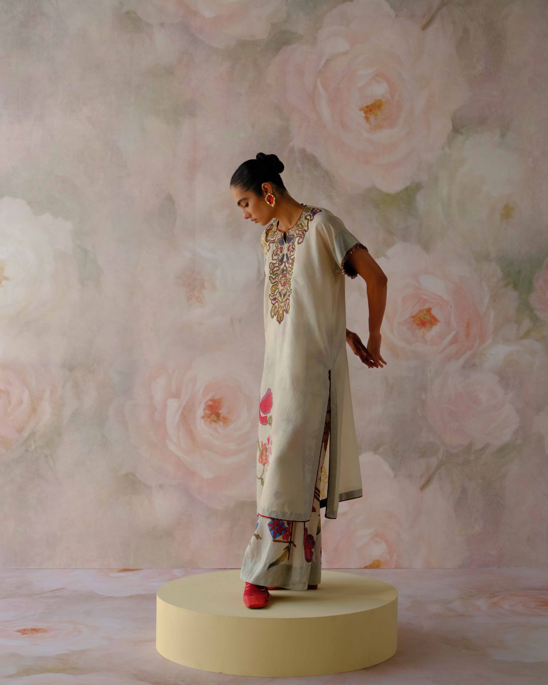Ivory Garden Kurta Set