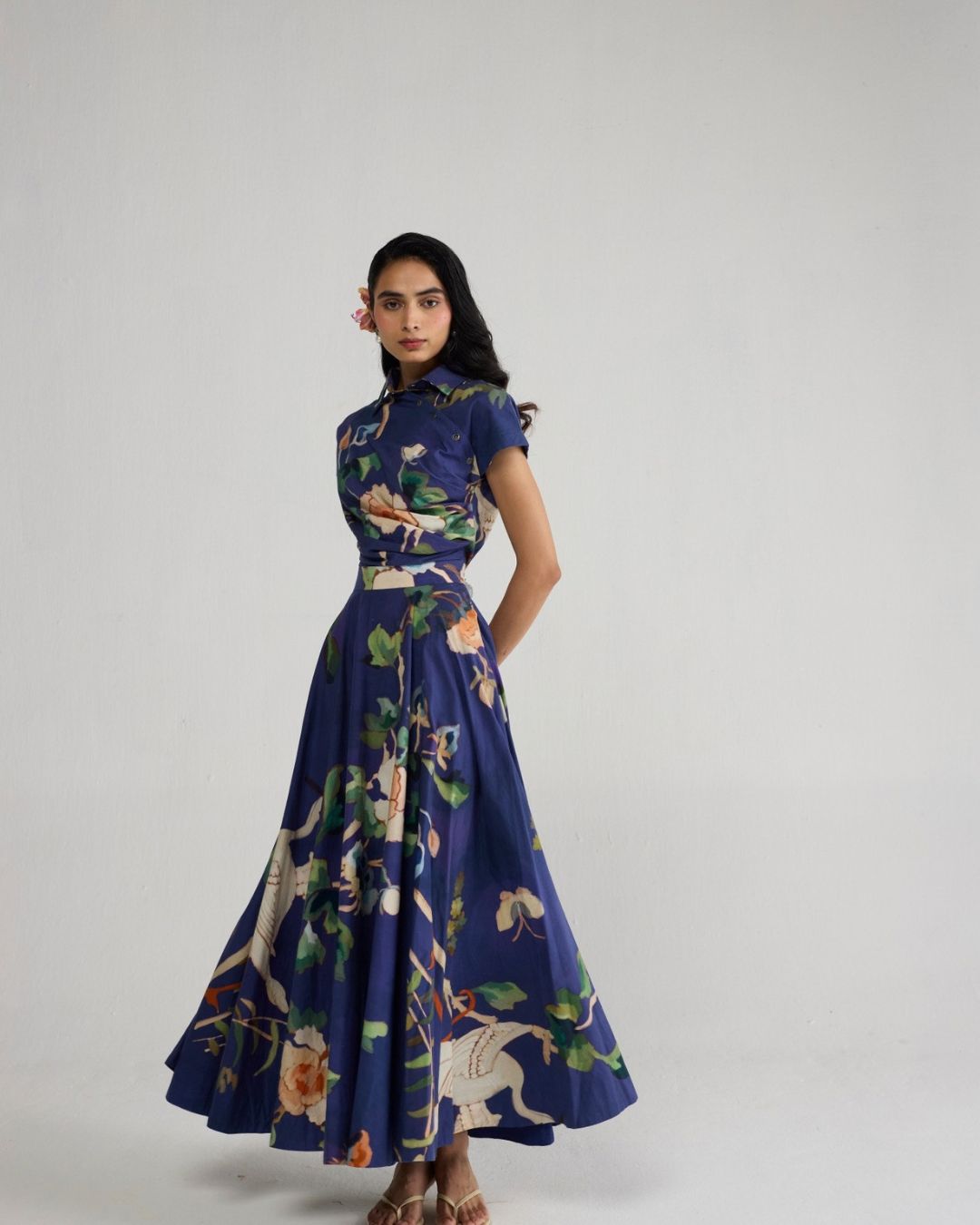 Fuji Side Button Dress