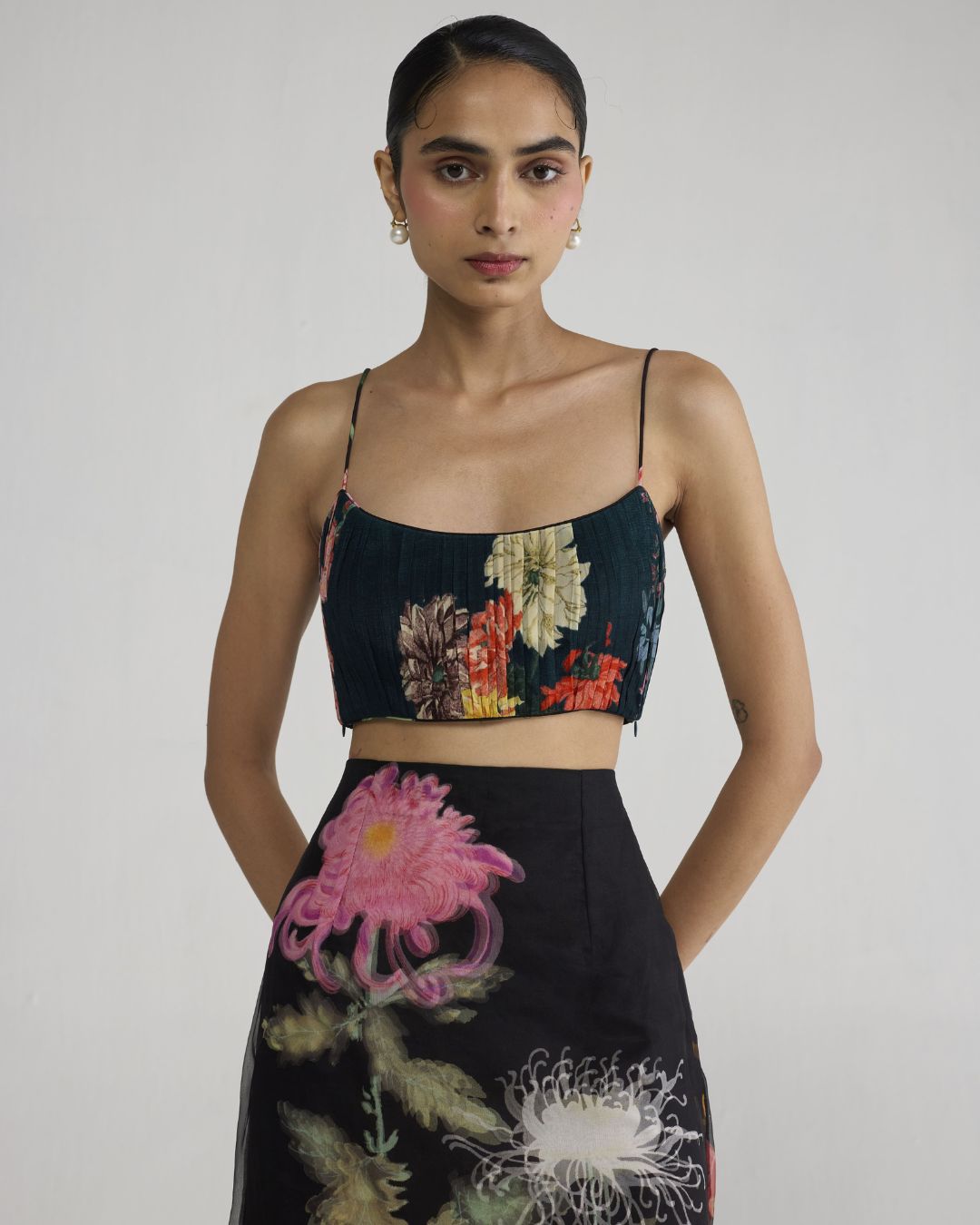 Minori Bralette & Organza Skirt Set