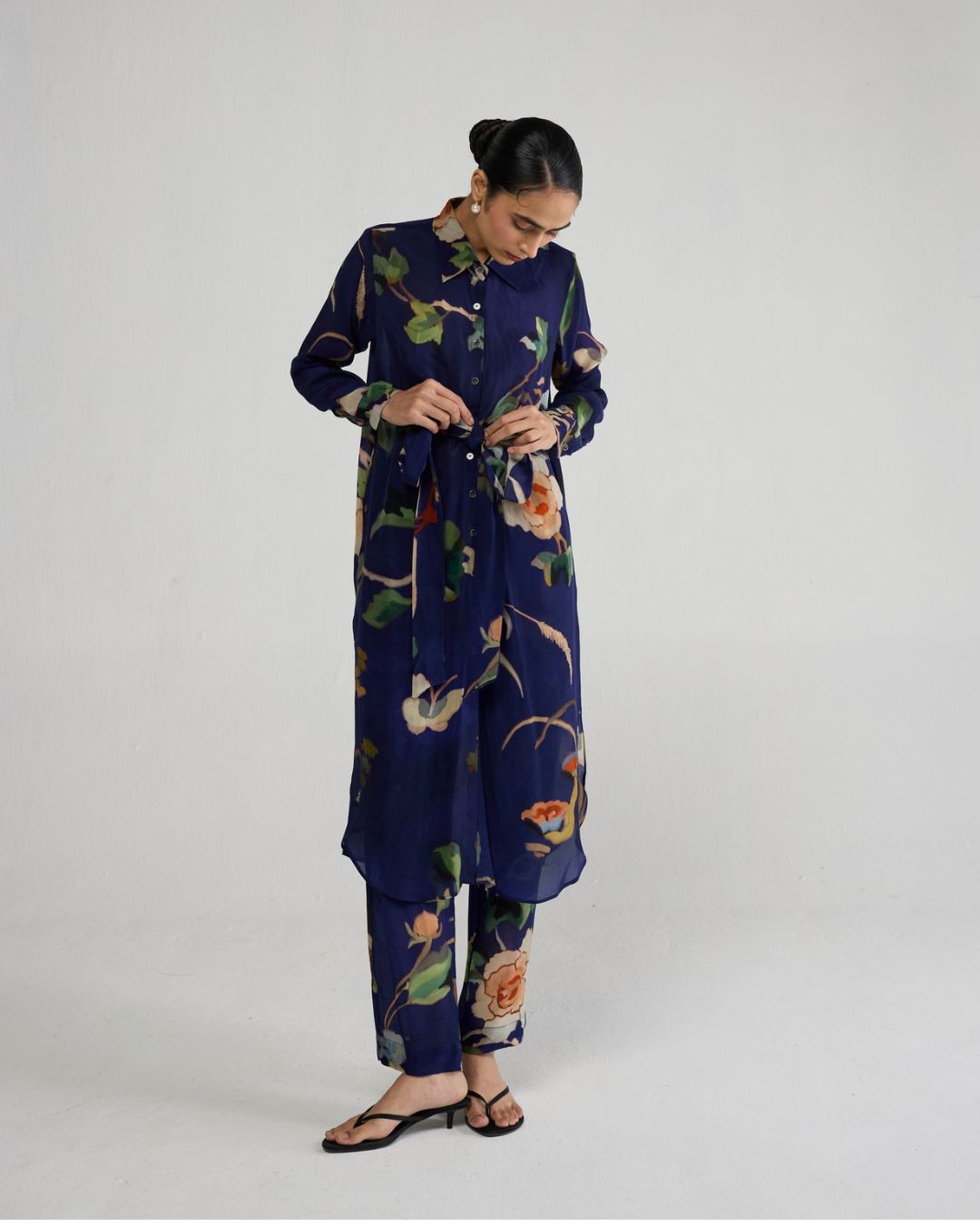 Fuji Wrap Kurta Set