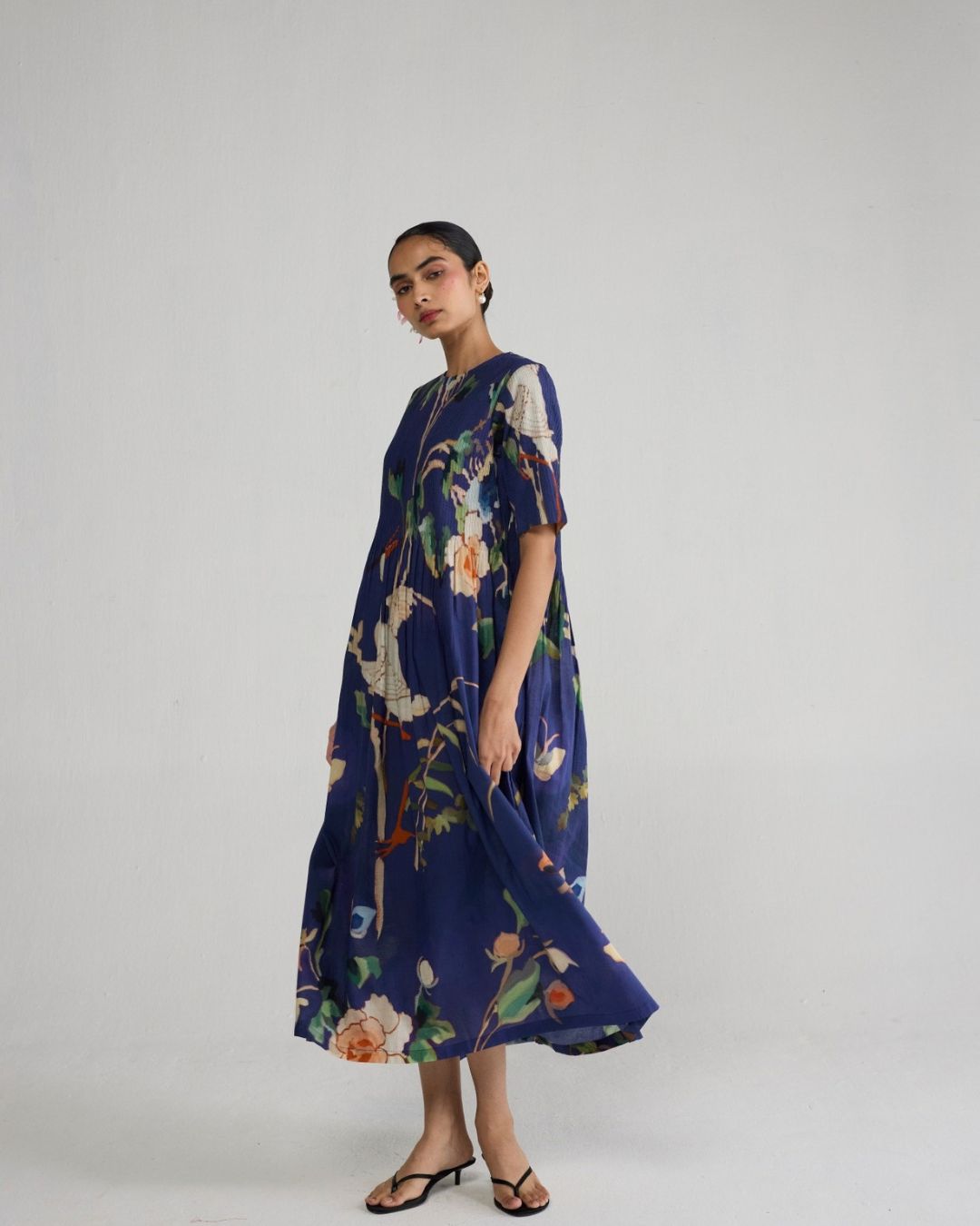 Fuji Pintucks Dress