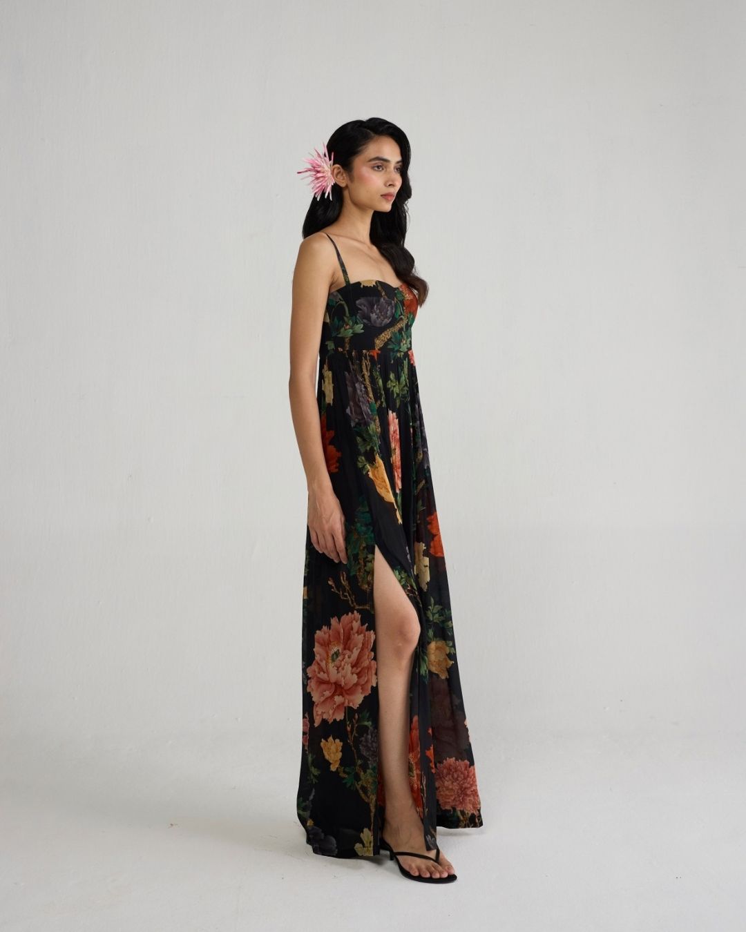 Himari Crepe Bralette Dress