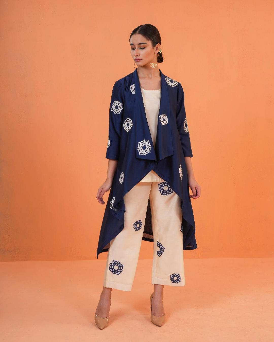 ORIGANI Blue Ivory Celestial 3 Pcs Set