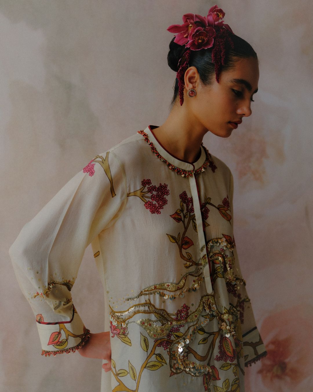 Blush Bloom Kurta Set