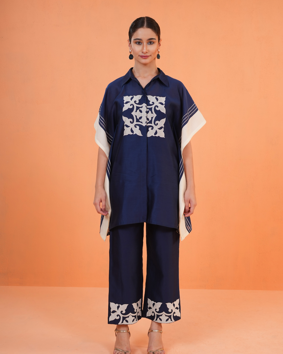 ORIGANI Blue Medina Tunic Set