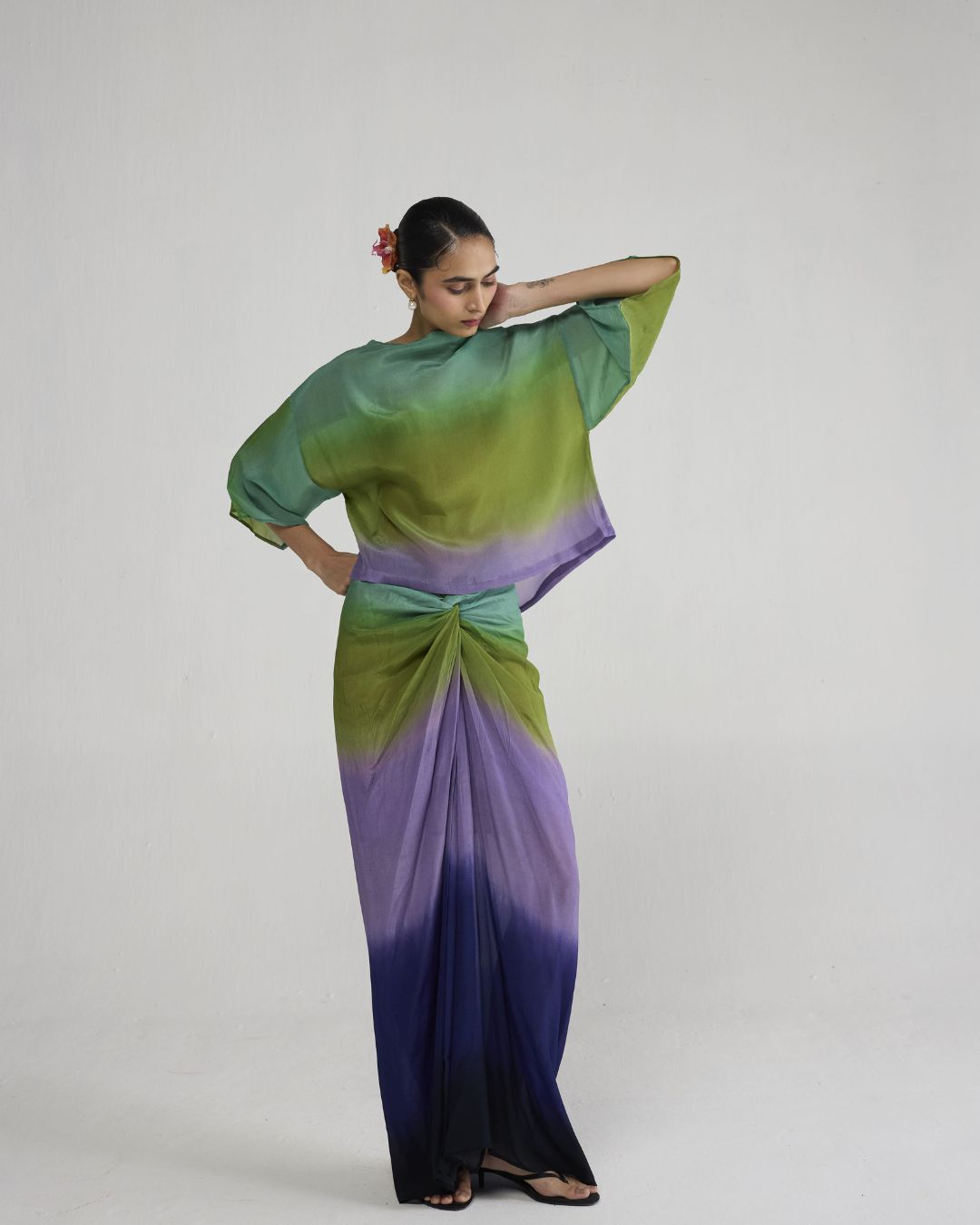 Hana Knotted Skirt & Top