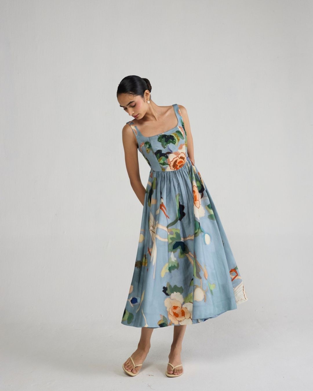 Assagao Embroidered Dress