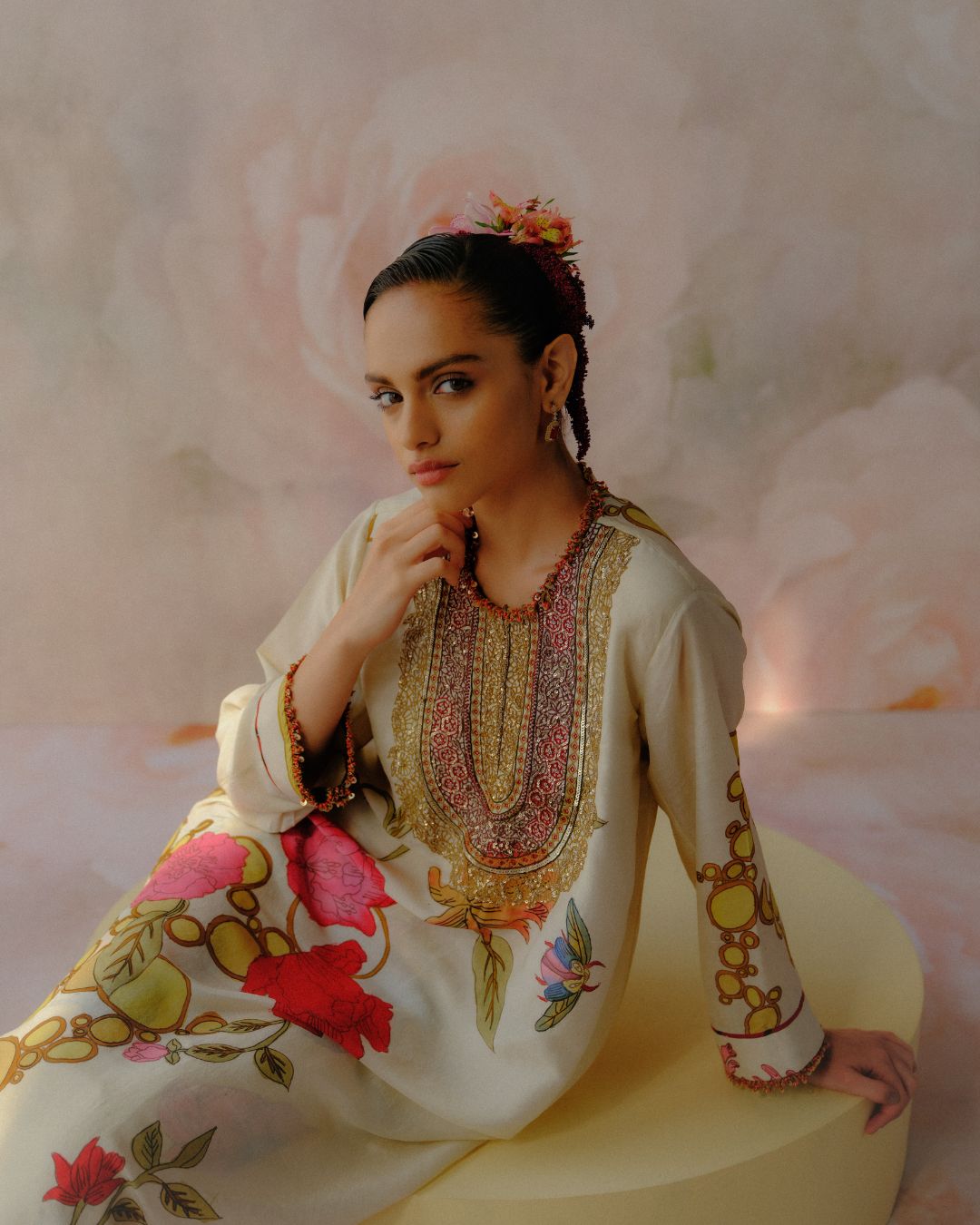 Poppy Trail Kurta Set