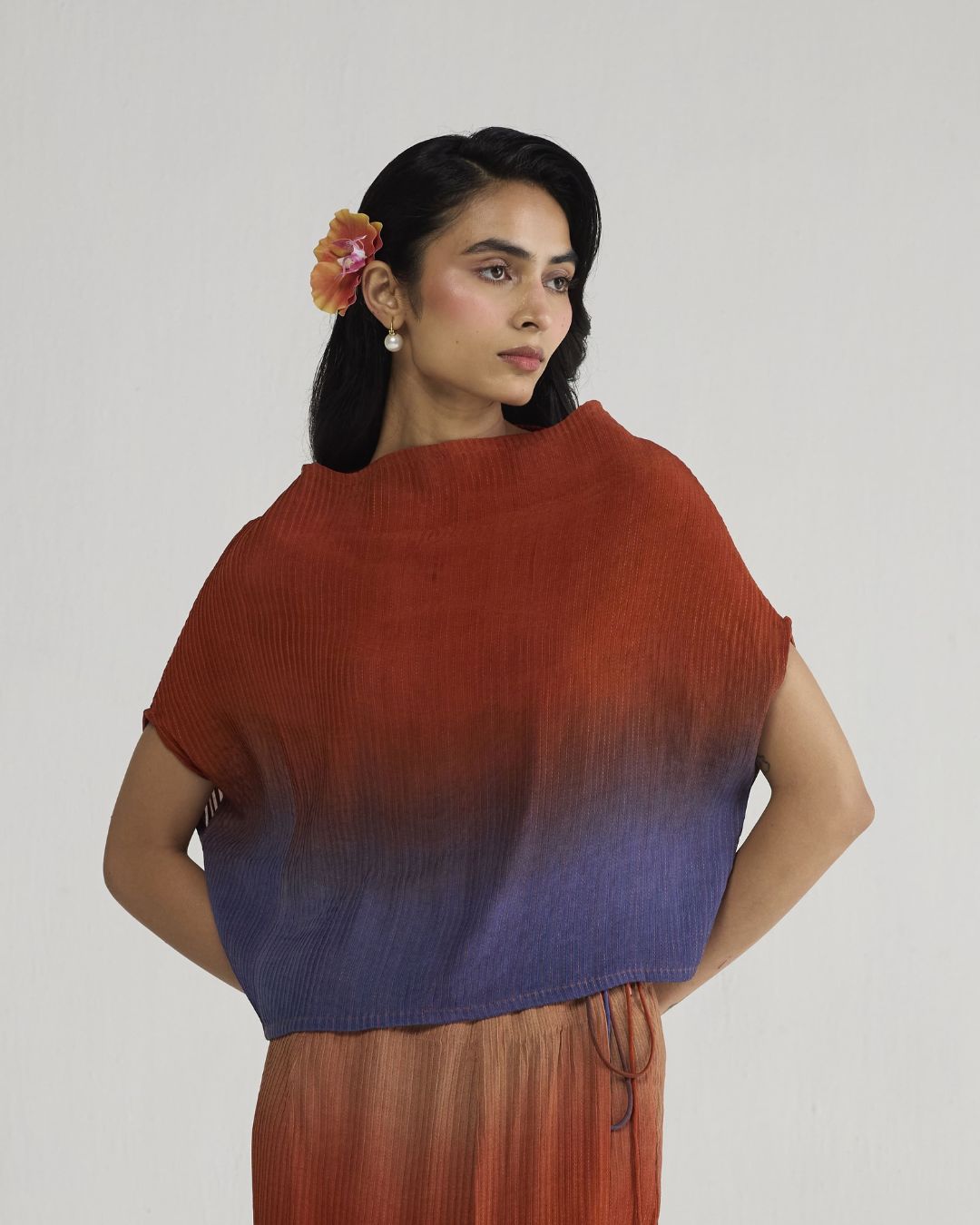 Ume Pintucks Top
