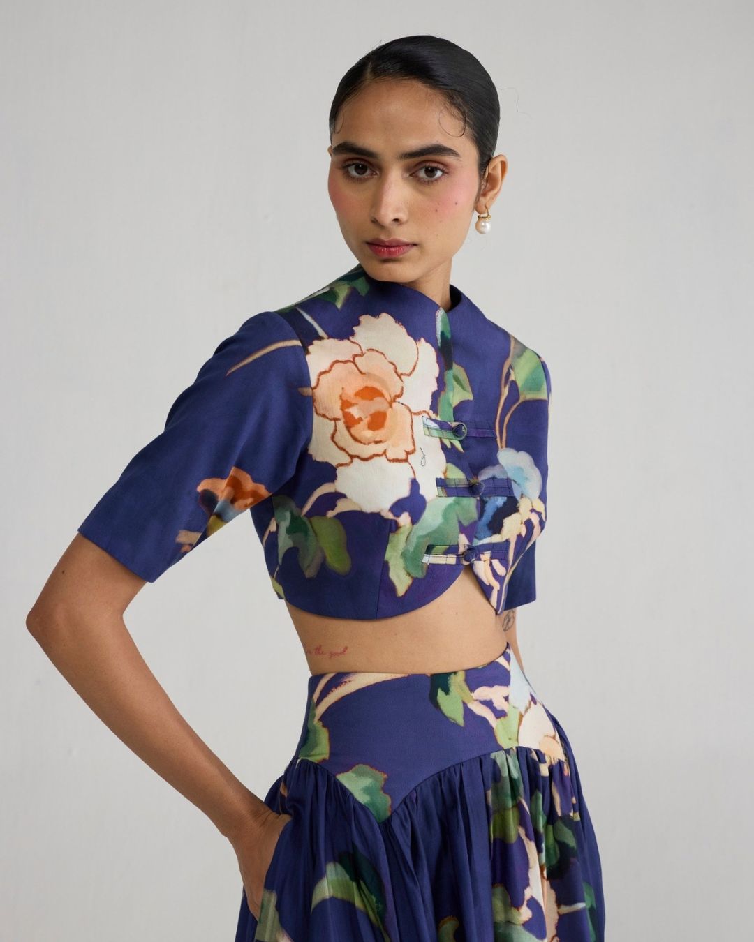 Fuji Blouse & Skirt Set