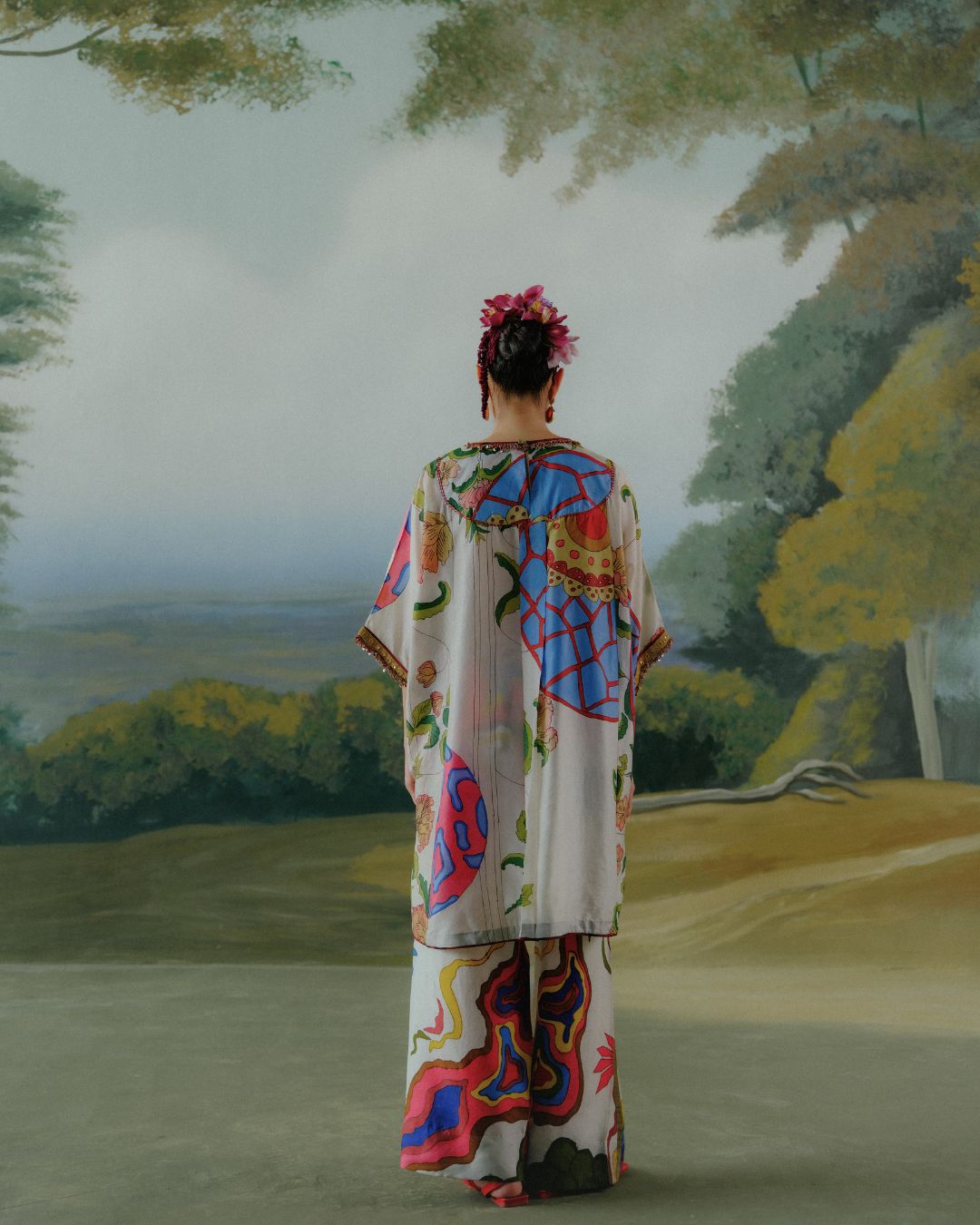 Playful Bloom Kurta Set