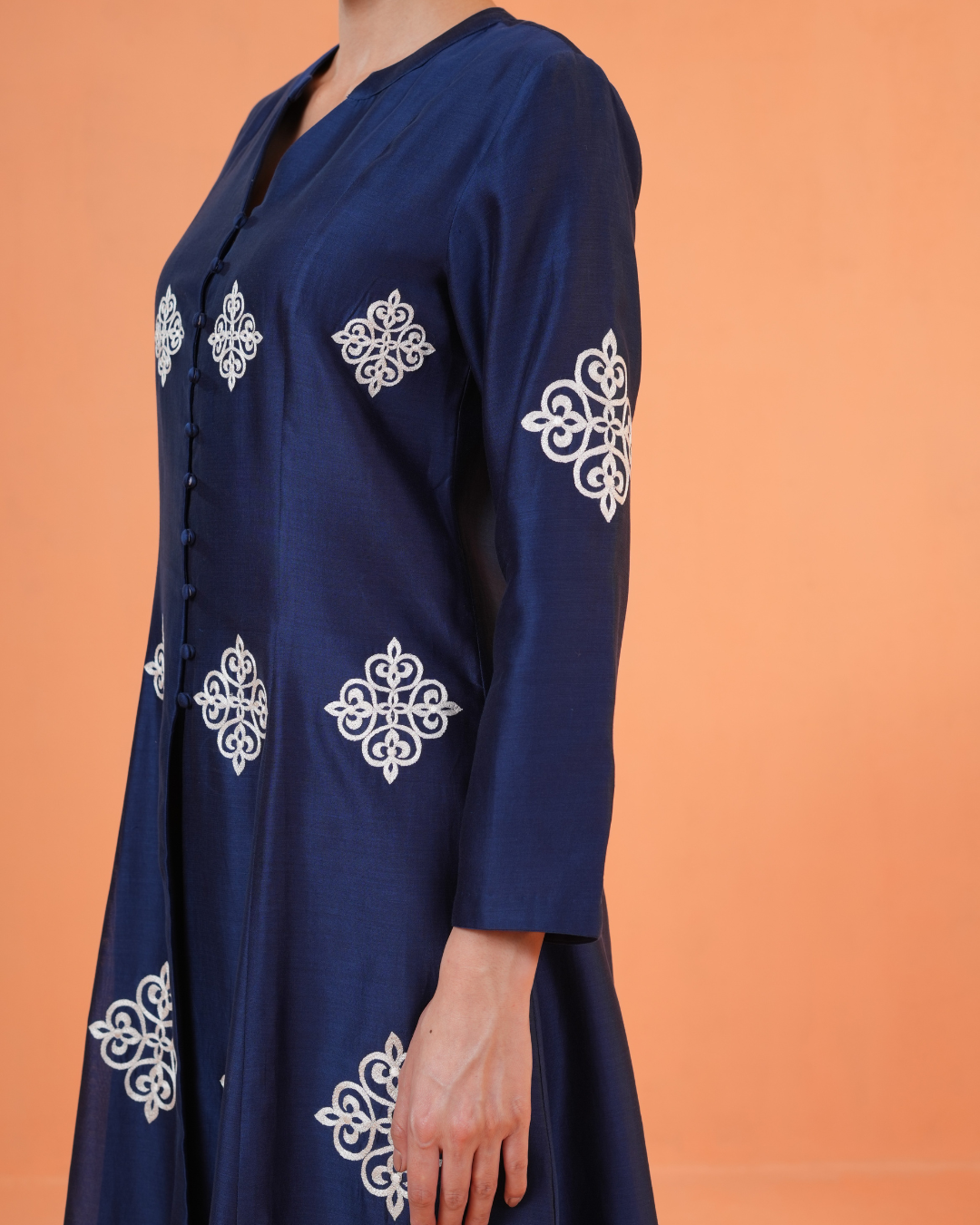 ORIGANI Blue Zahara Suit Set