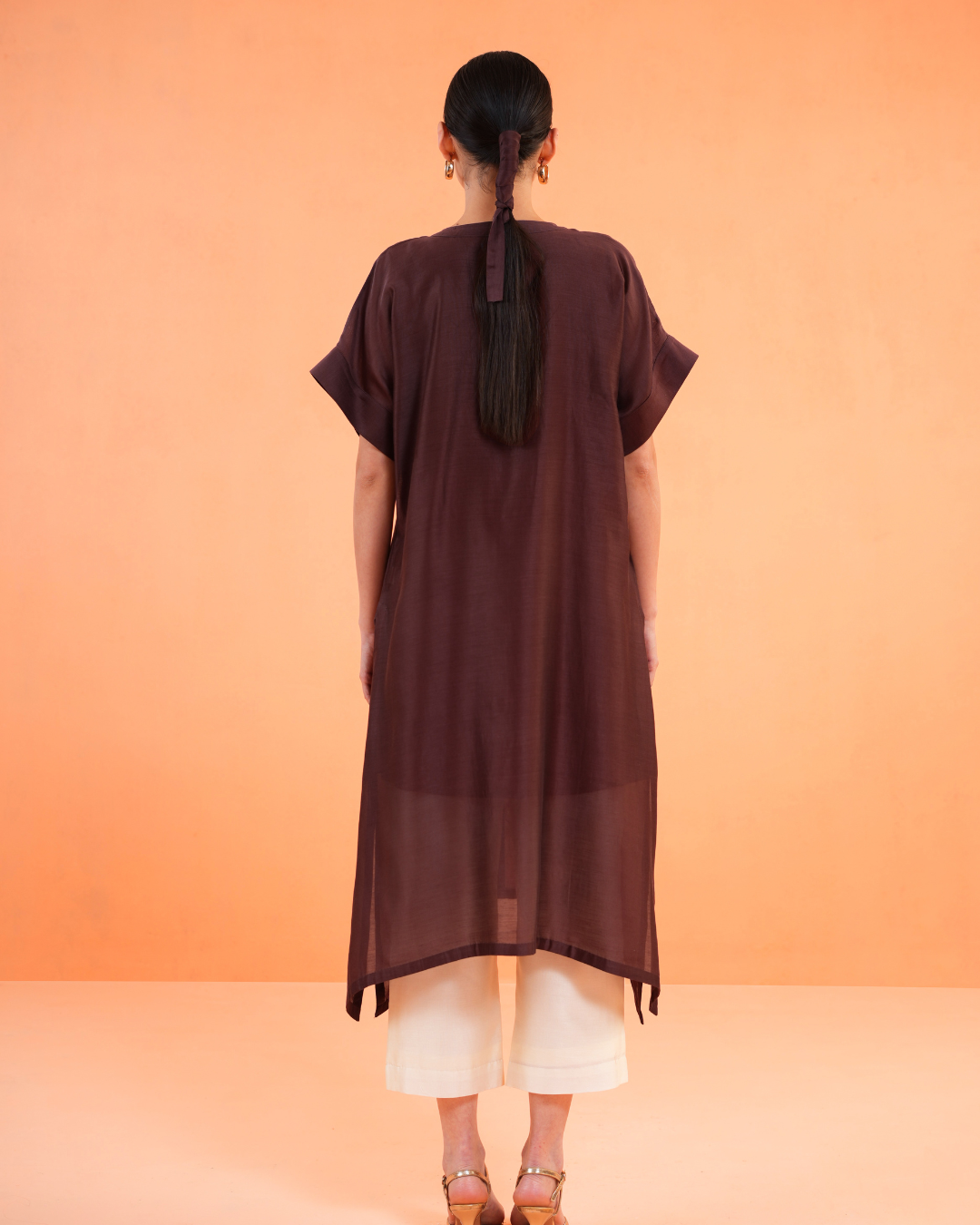 ORIGANI Brown Noir Suit Set