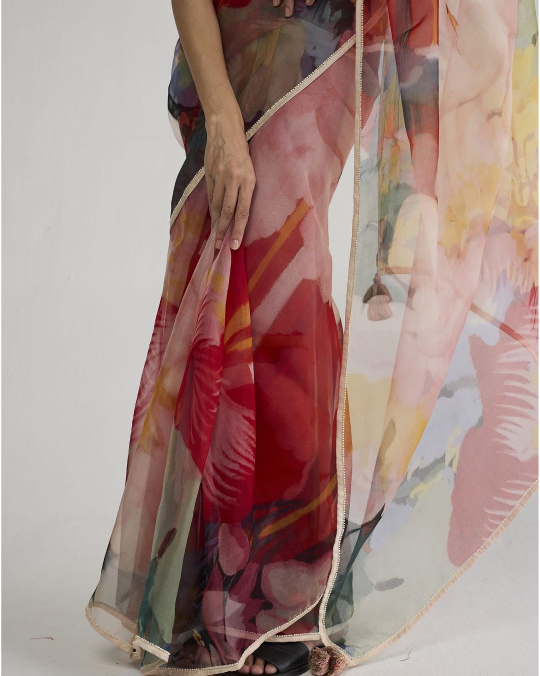 OBU ORGANZA SAREE