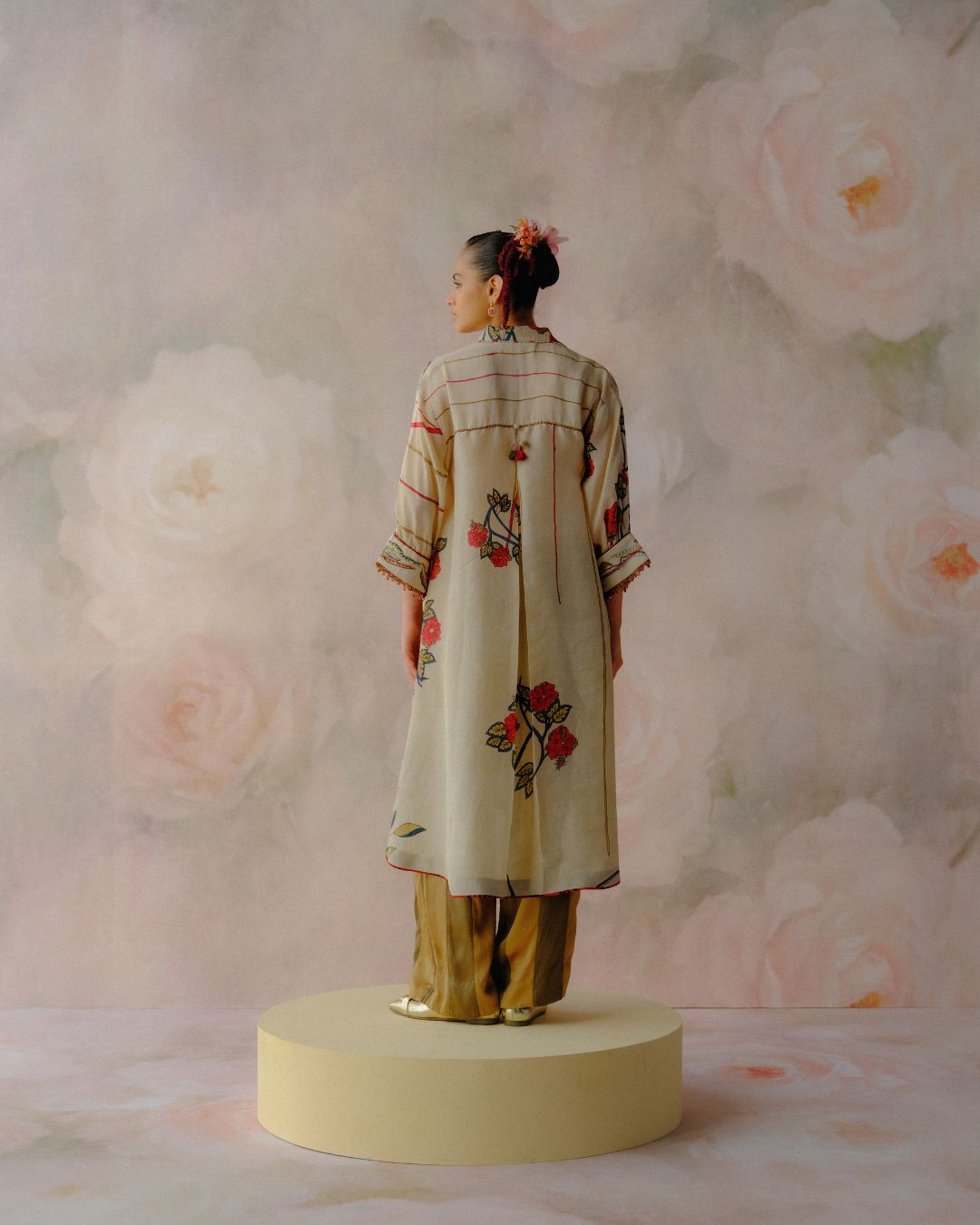 Ivory Bloom Kurta Set
