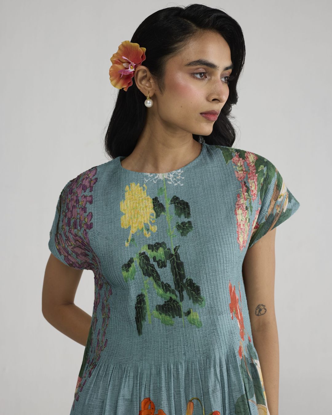 Itsuki Pintucks Dress