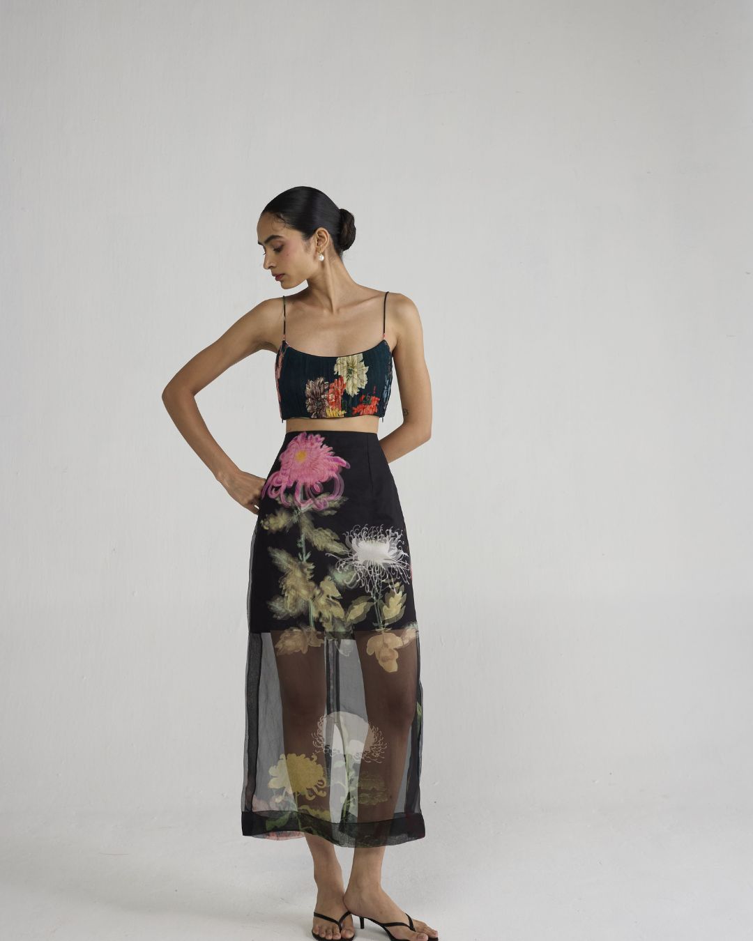 Minori Bralette & Organza Skirt Set