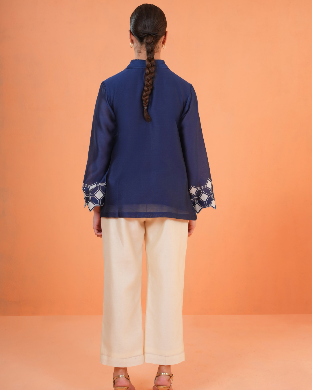 ORIGANI Blue Symphony Co-ord Set