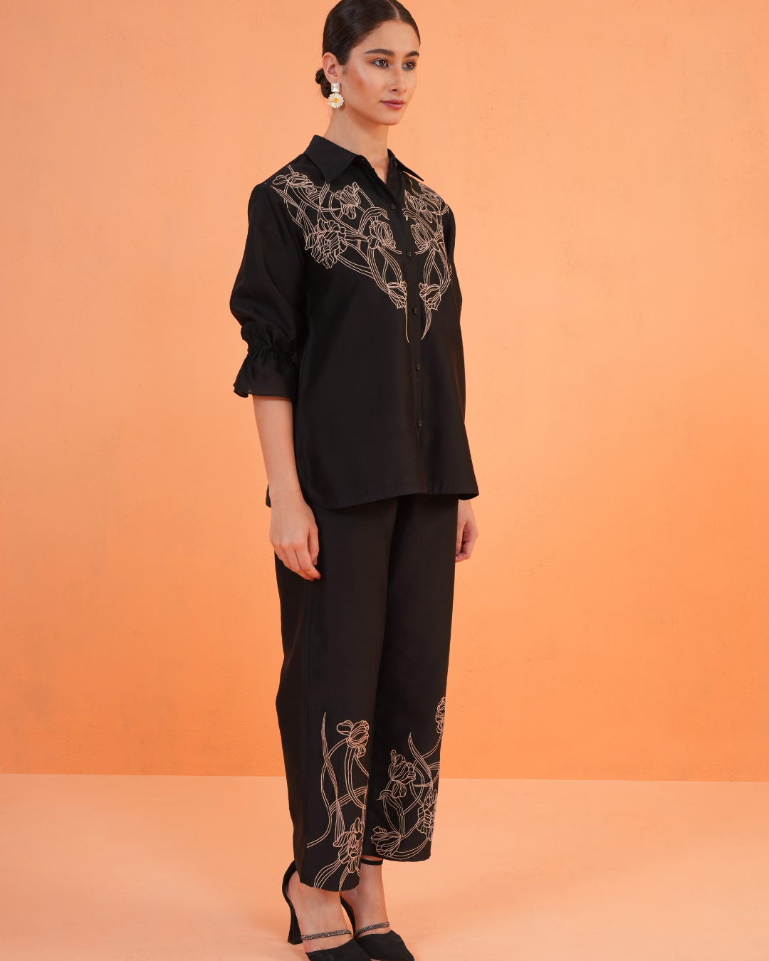 ORIGANI Black Oasis Co-ord Set