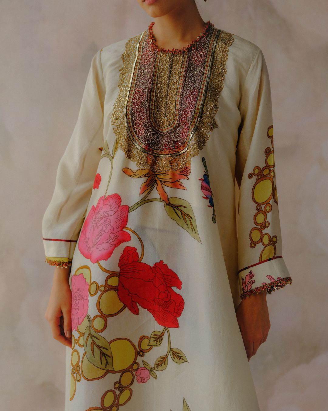 Poppy Trail Kurta Set