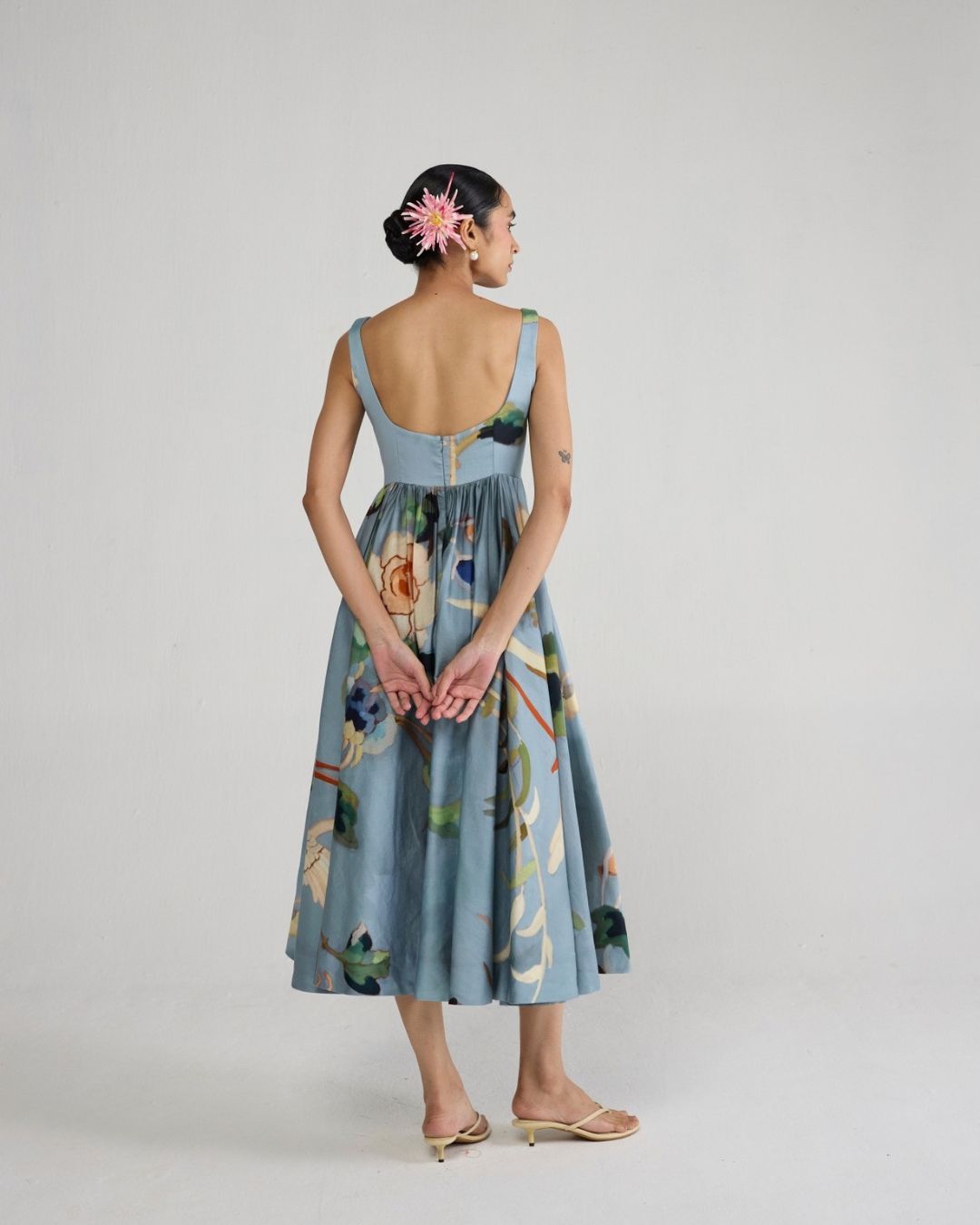 Assagao Embroidered Dress