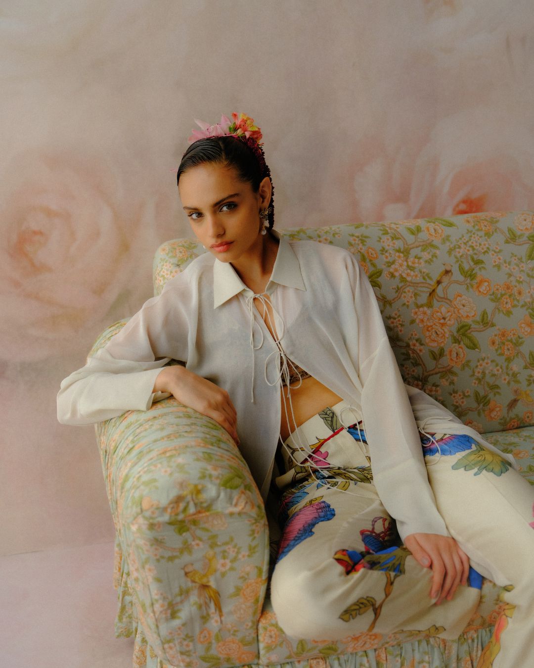 Sheer Bloom Overlay Set