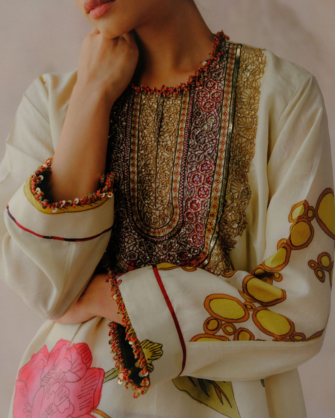 Poppy Trail Kurta Set