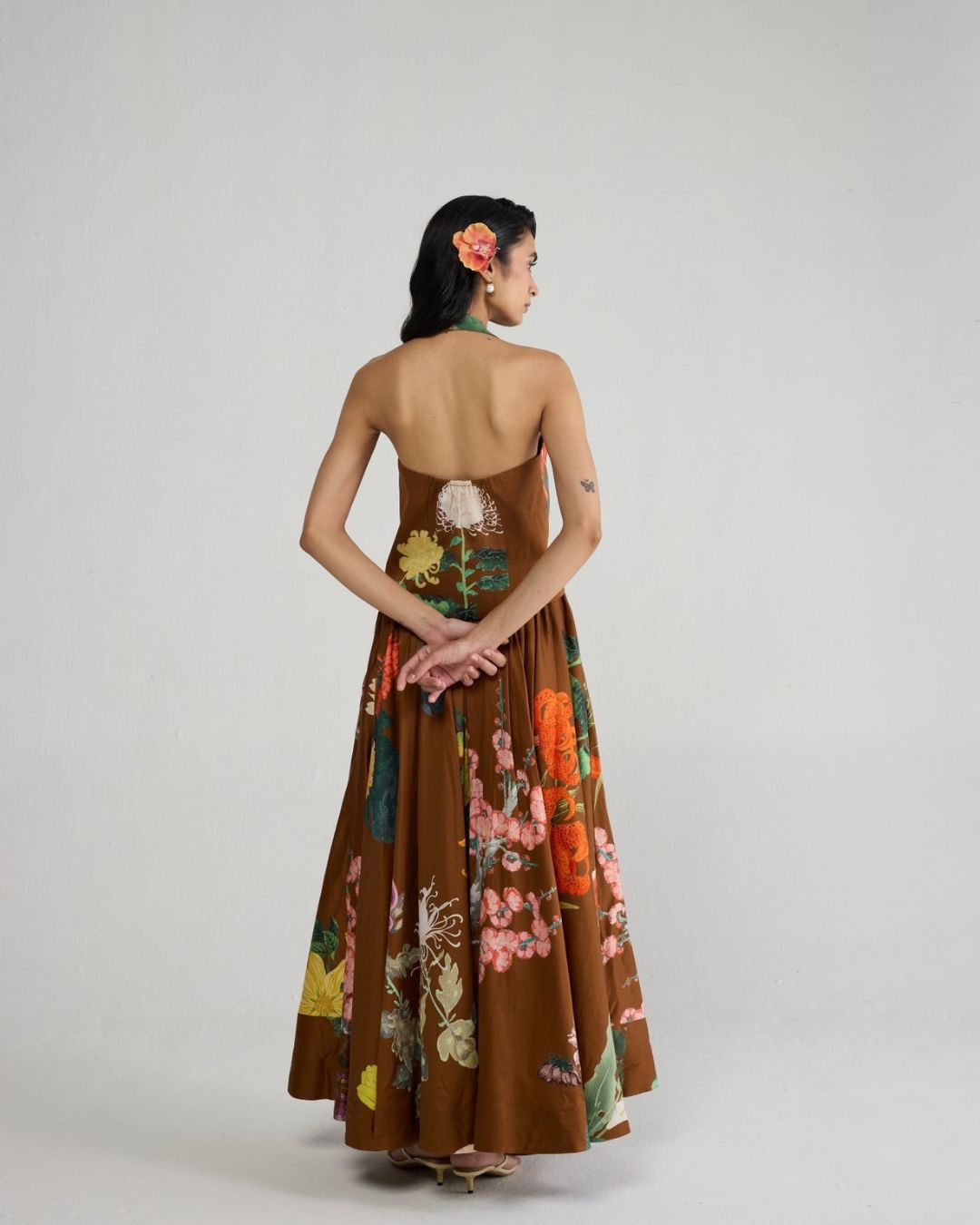 Emi Halterneck Waistcoat & Skirt Set