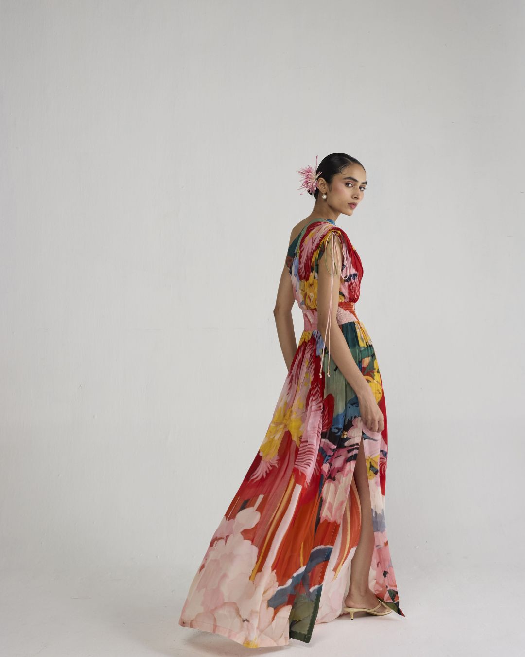 OBU ONE SHOULDER DRESS