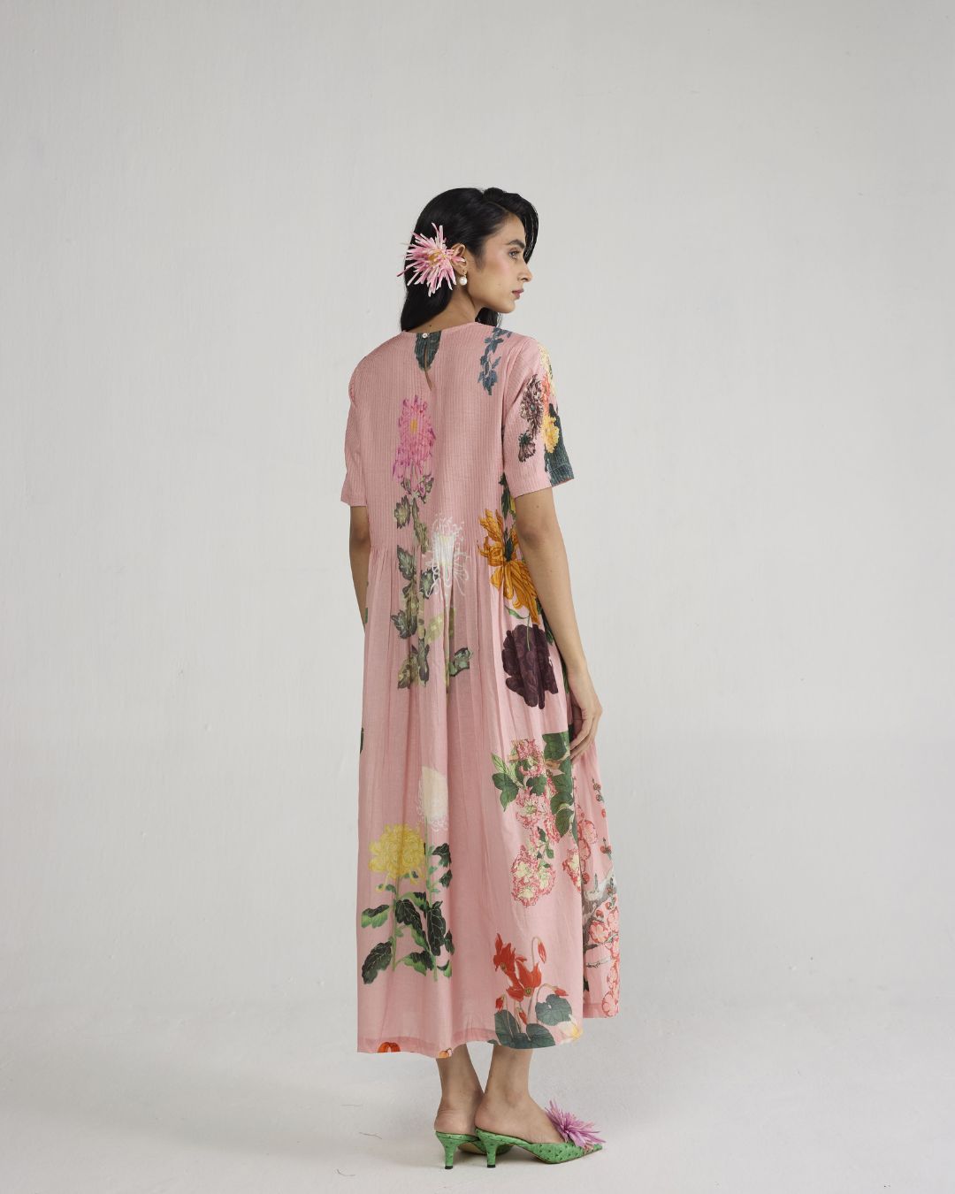 Sakura Pintucks Dress
