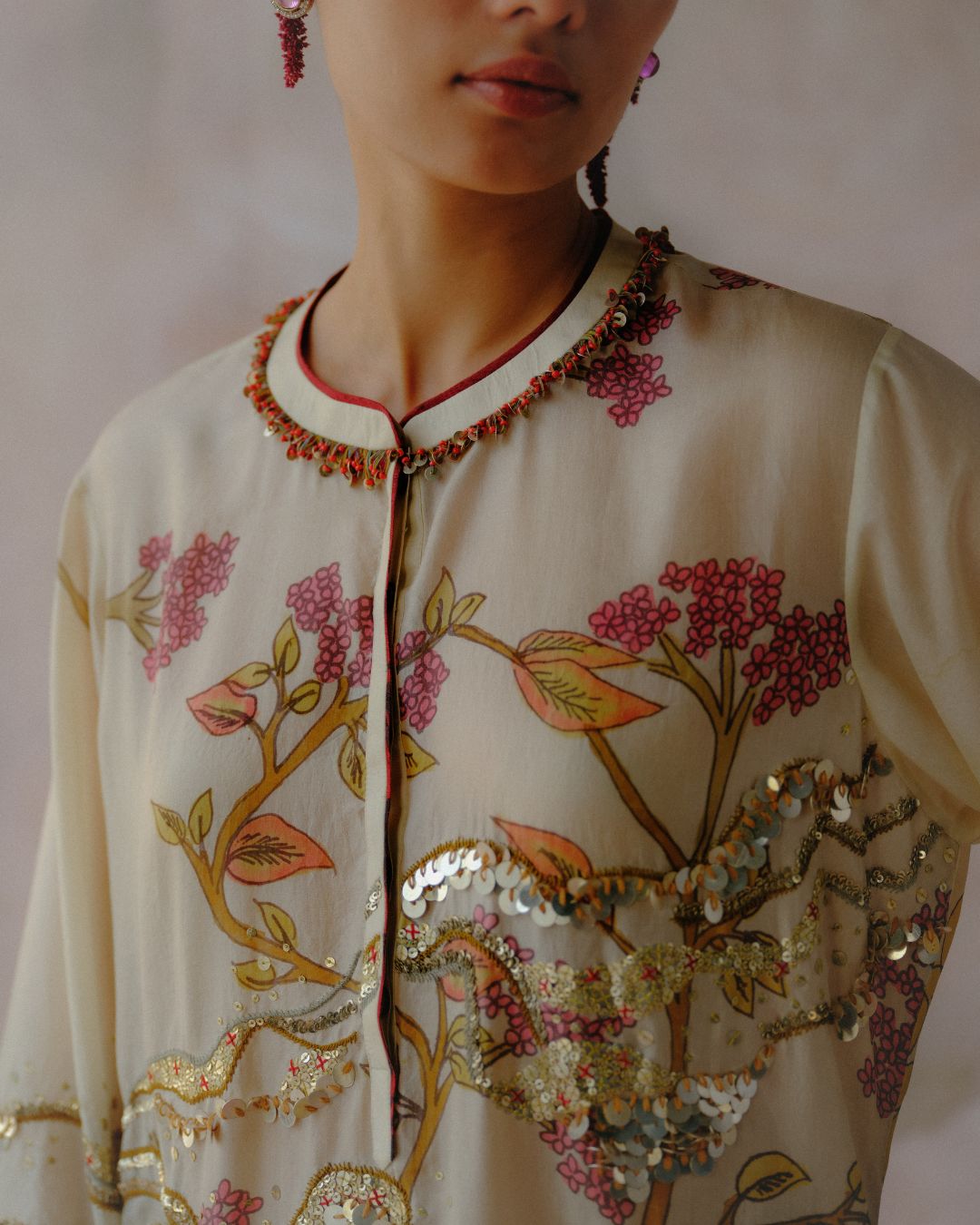 Blush Bloom Kurta Set