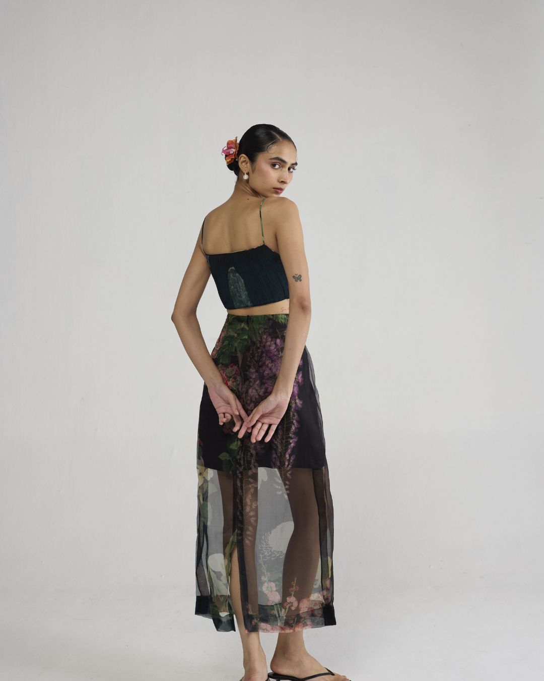 Minori Bralette & Organza Skirt Set