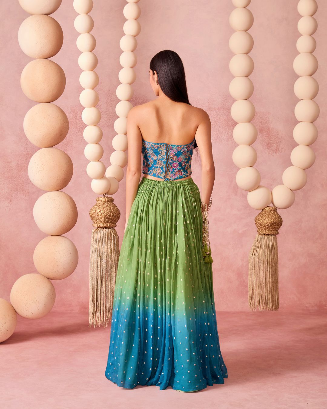 ITRA OMBRE LEHENGA