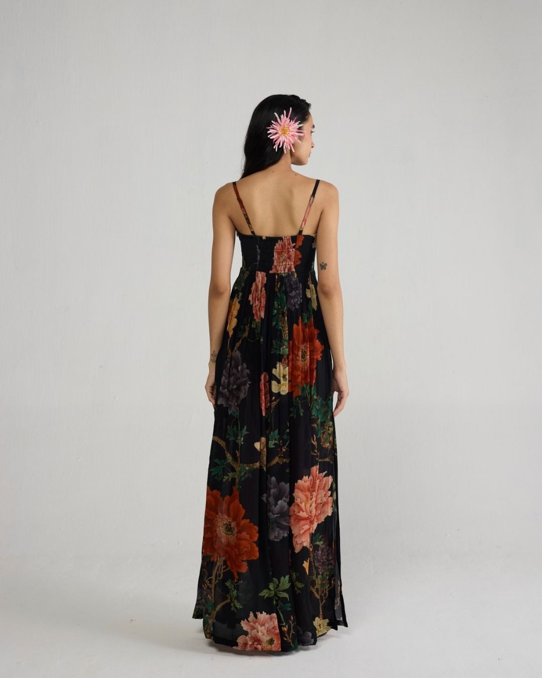 Himari Crepe Bralette Dress
