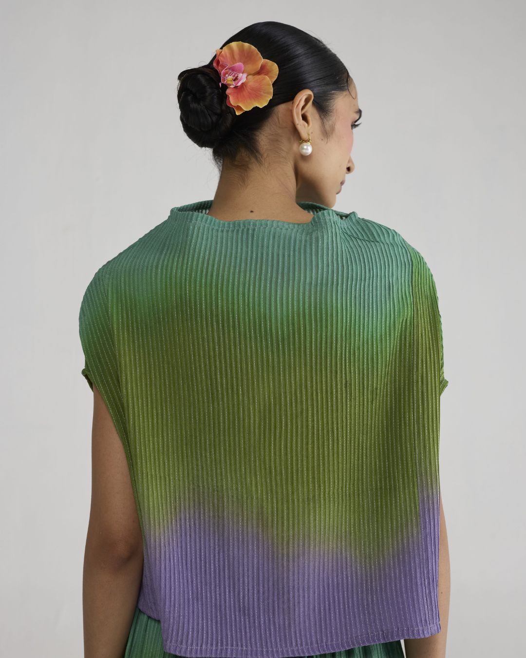 Hana Pintucks Top
