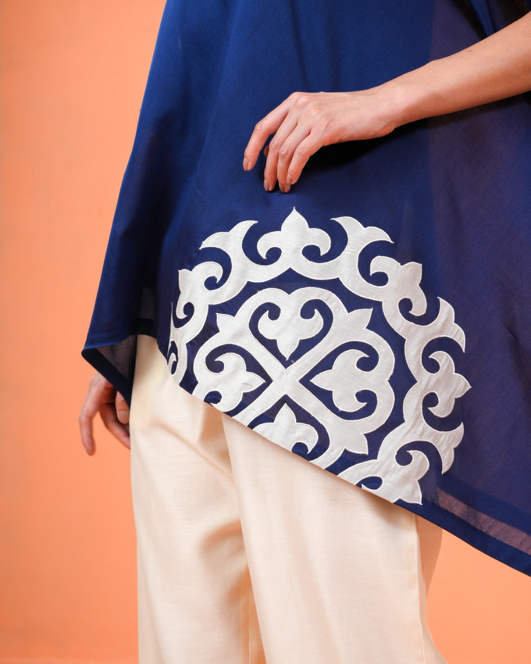 ORIGANI Blue Souk Tunic Set