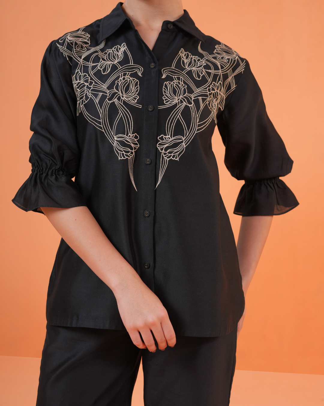 ORIGANI Black Oasis Co-ord Set