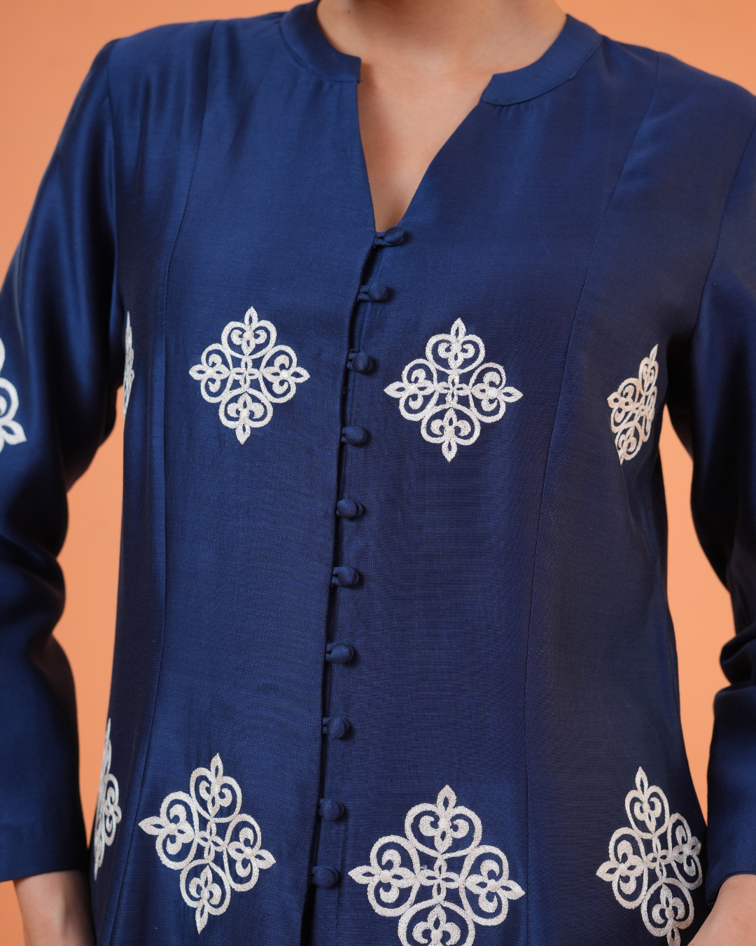 ORIGANI Blue Zahara Suit Set