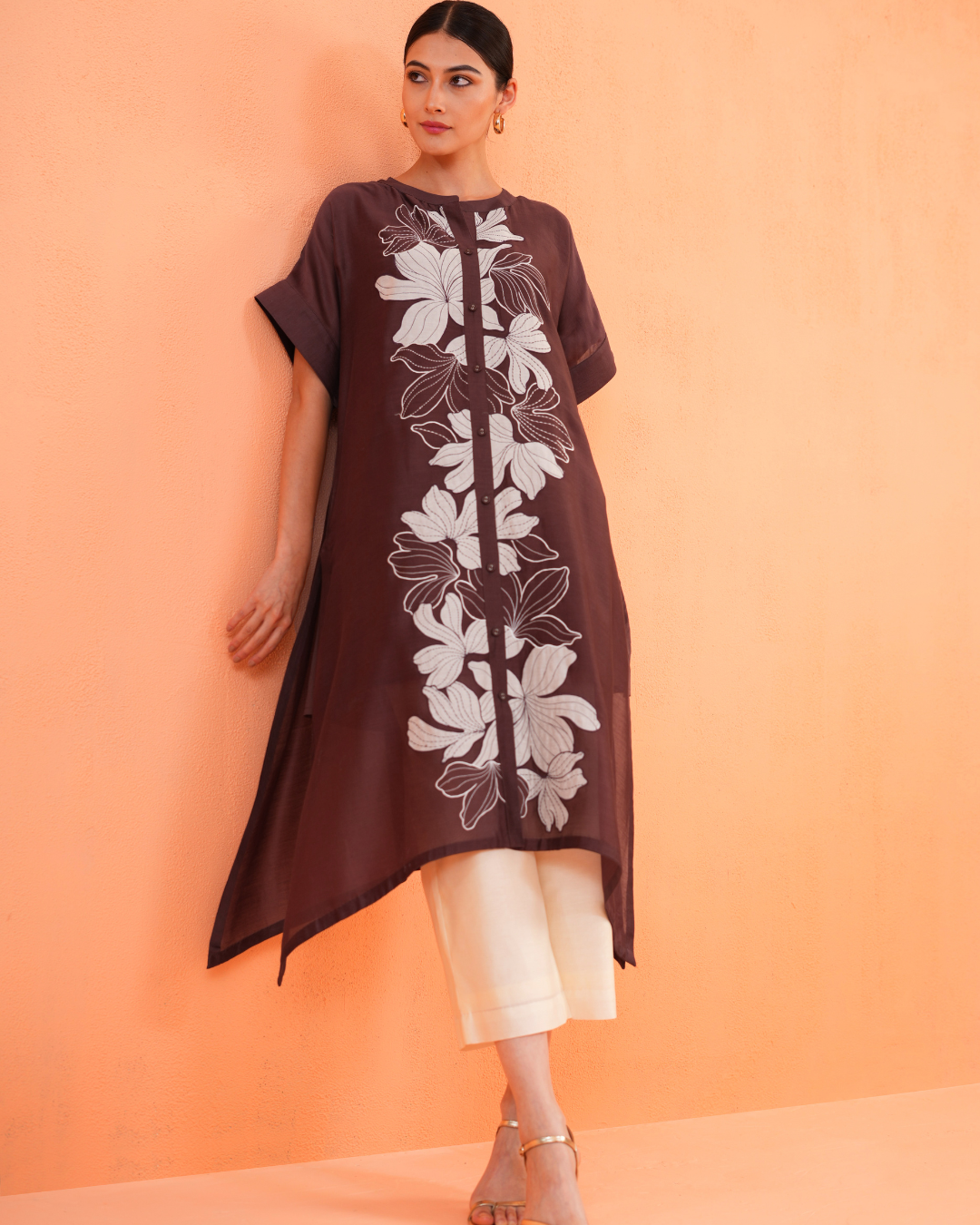 ORIGANI Brown Noir Suit Set