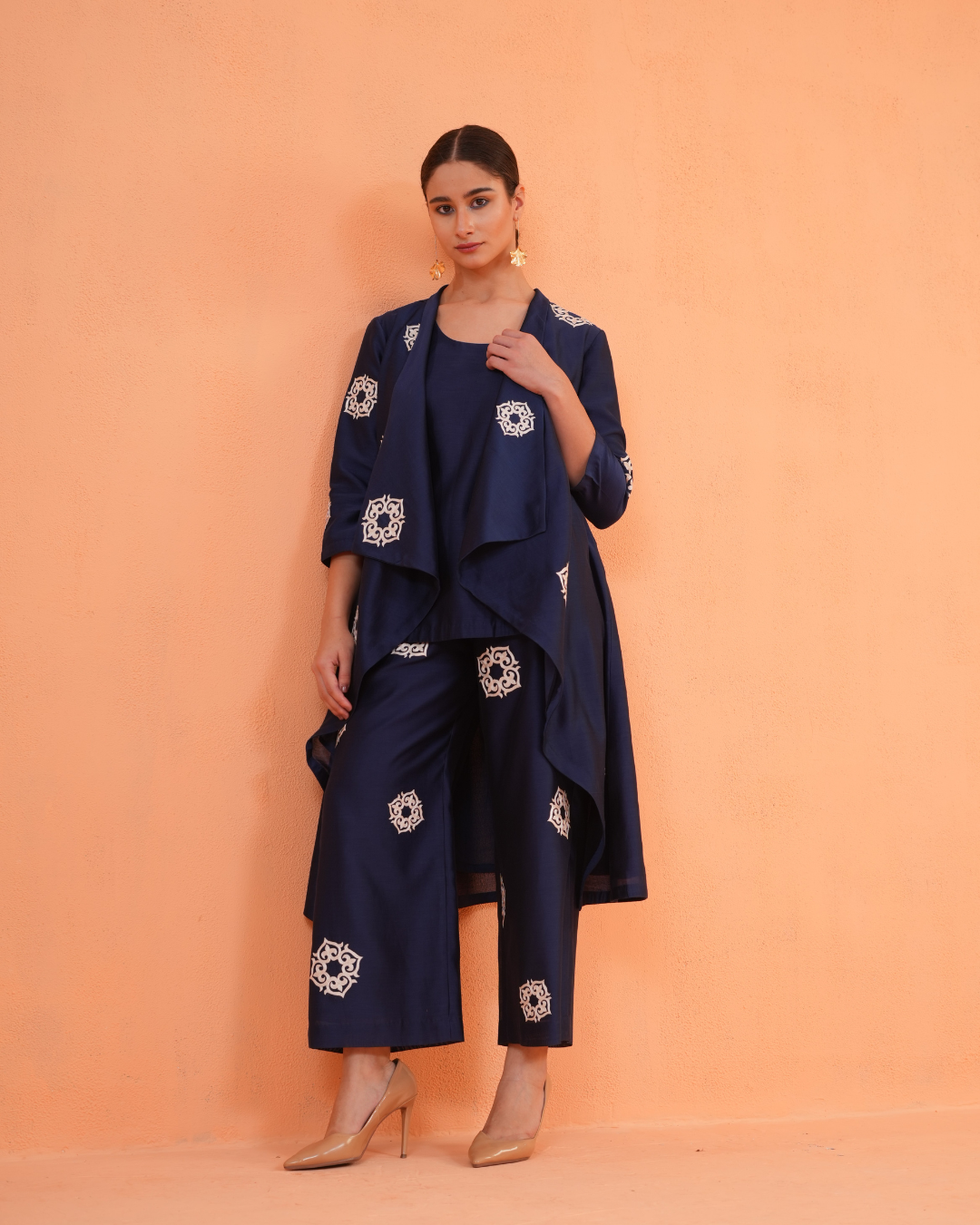 ORIGANI Blue Symphony Suit Set