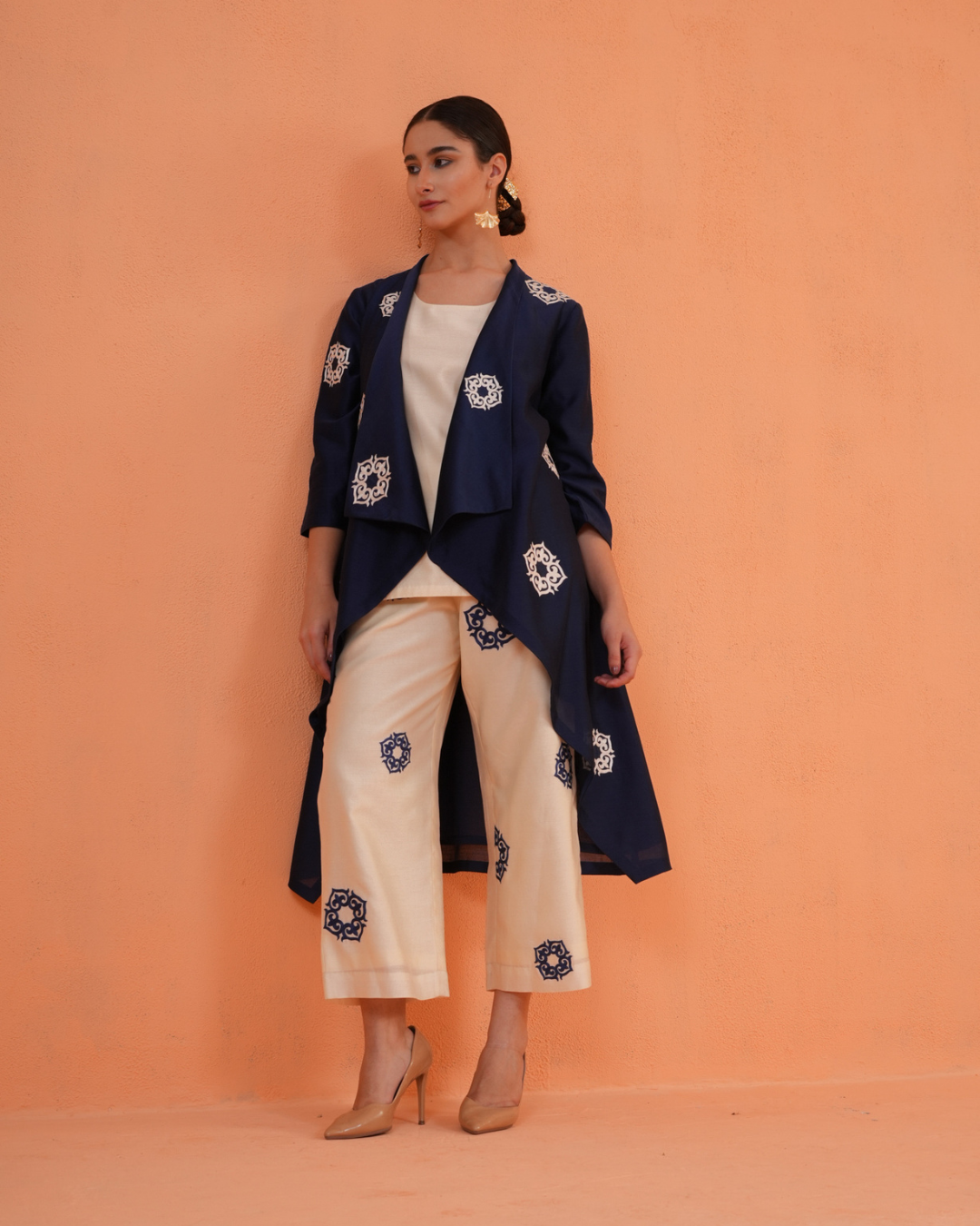 ORIGANI Blue Ivory Celestial 3 Pcs Set