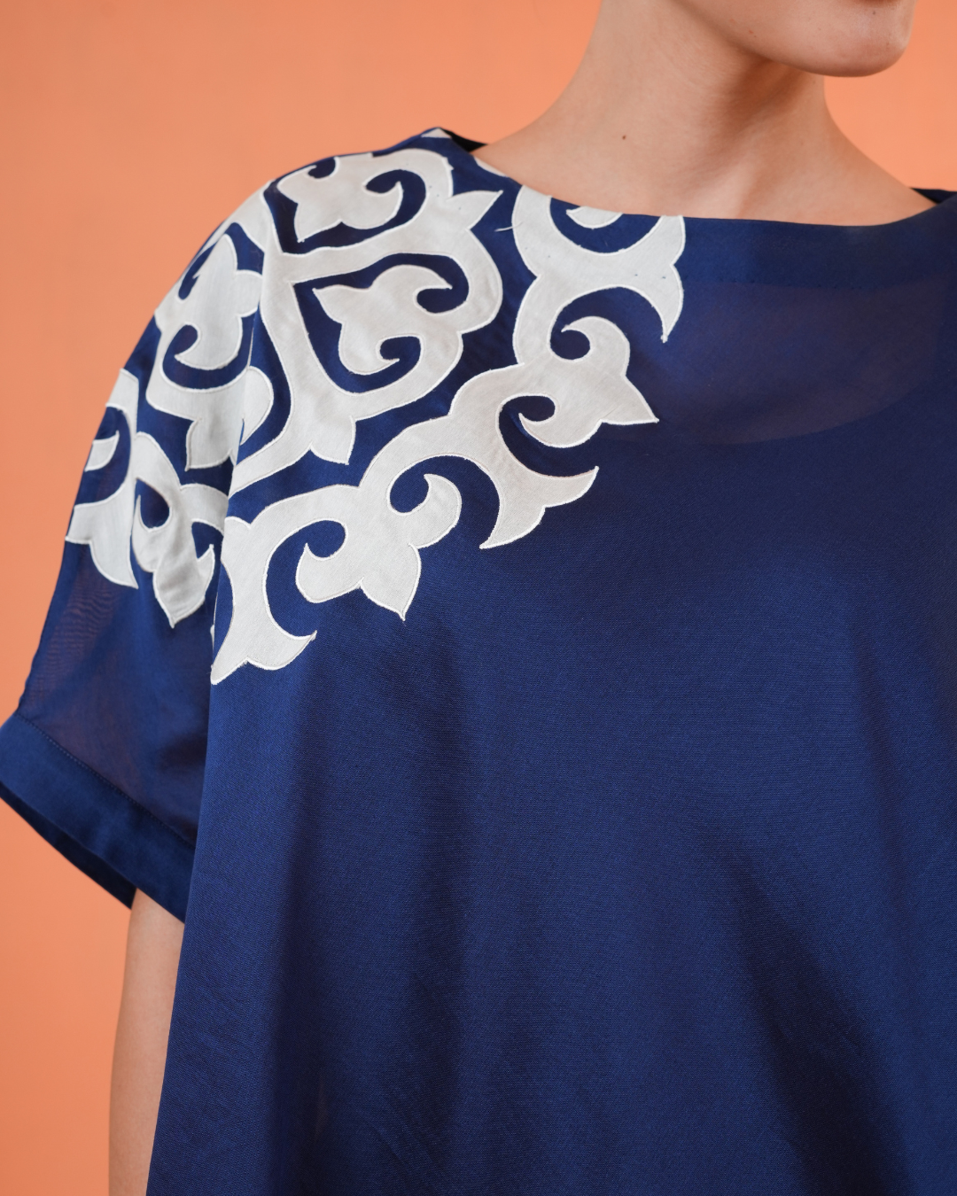 ORIGANI Blue Souk Tunic Set