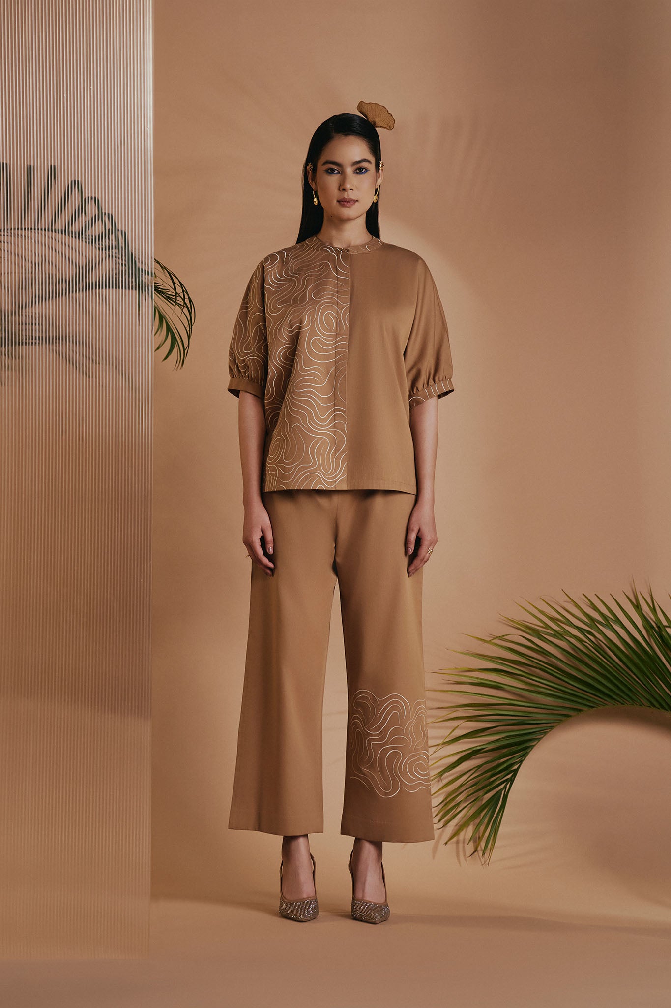 ORIGANI Brown Mirage Pant