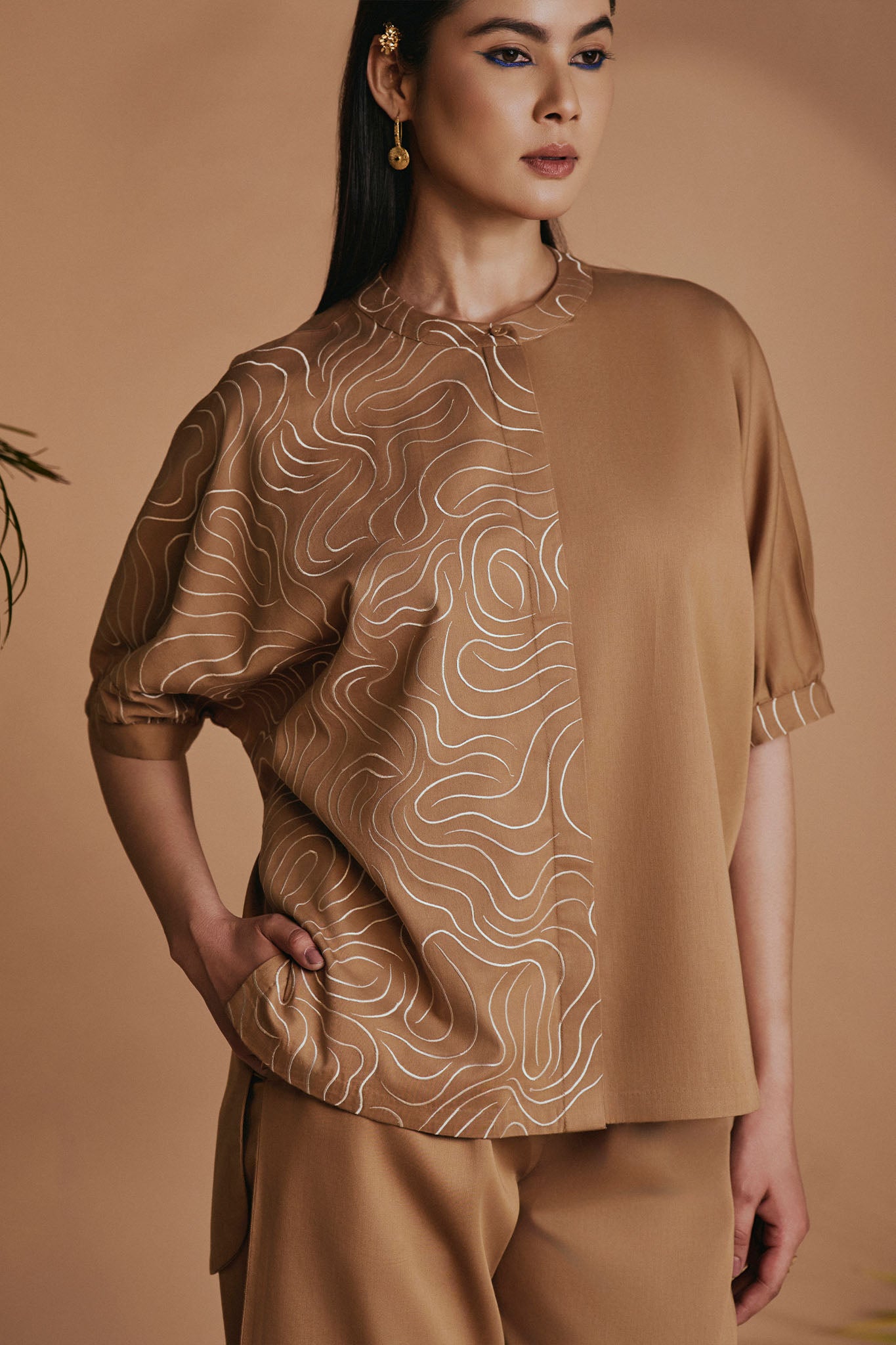 ORIGANI Brown Mirage Pant