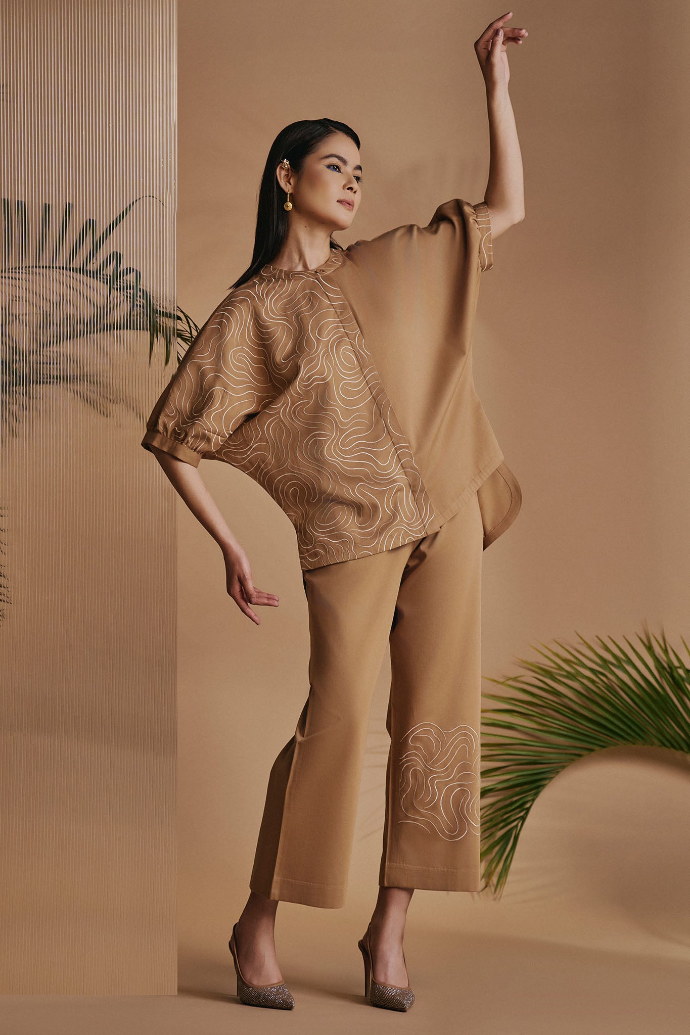 ORIGANI Brown Mirage Pant