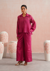 Polkira Set – Fuchsia Pink Embellished (Rozmeher By Unnati Garg)